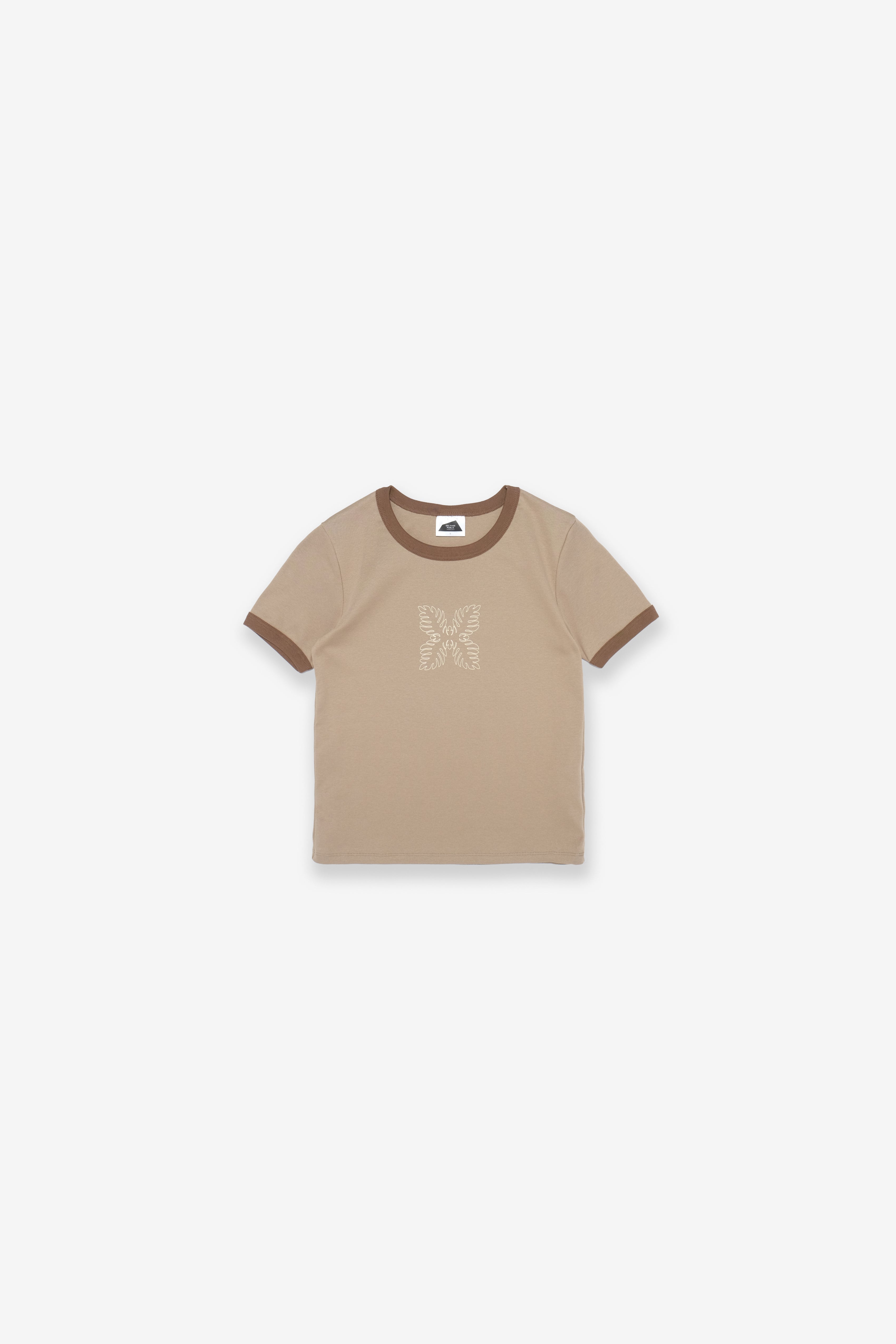 Women's T-Shirt - Lauaʻe - Greige