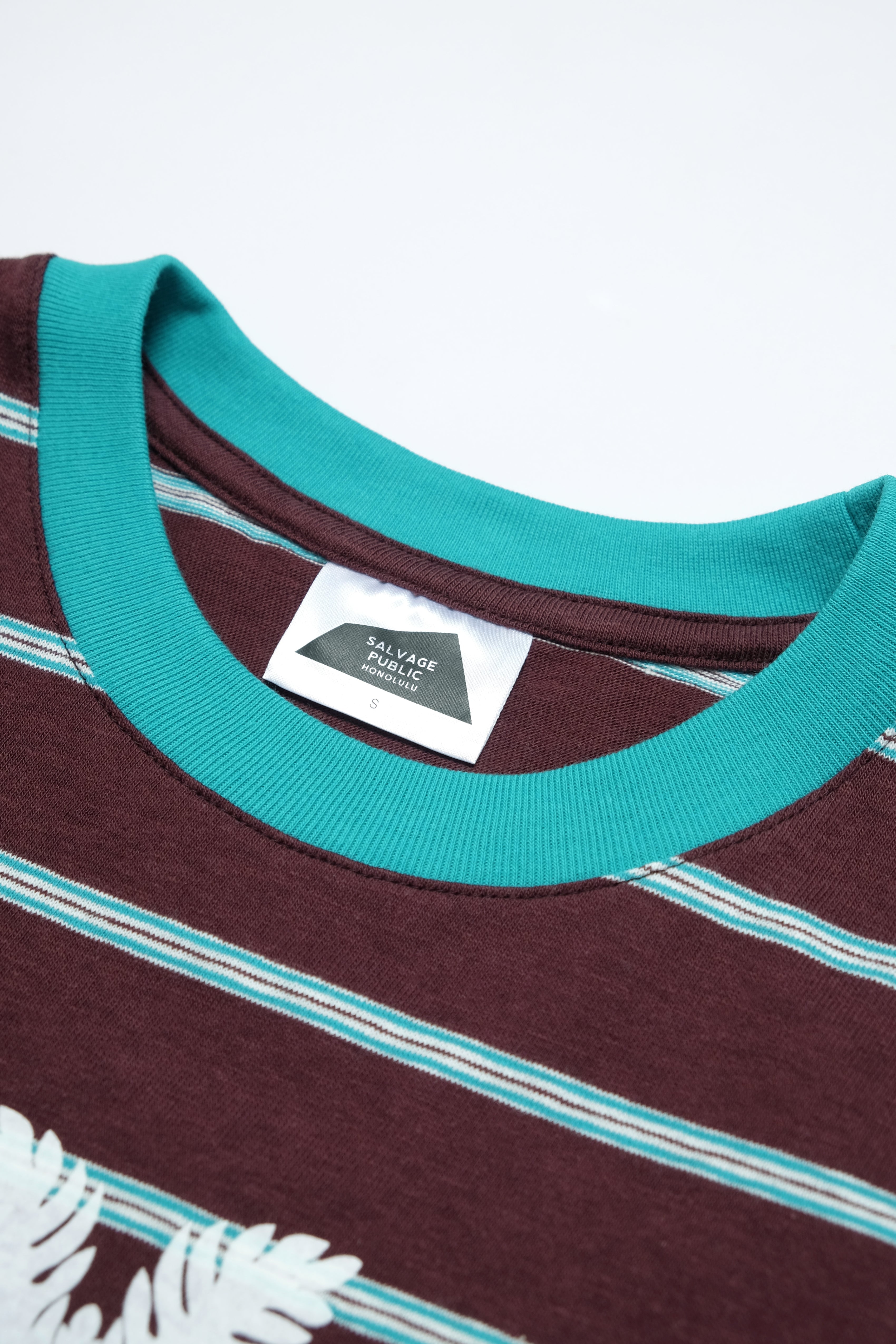Women's T-Shirt - TomBoy Stripe - Brown