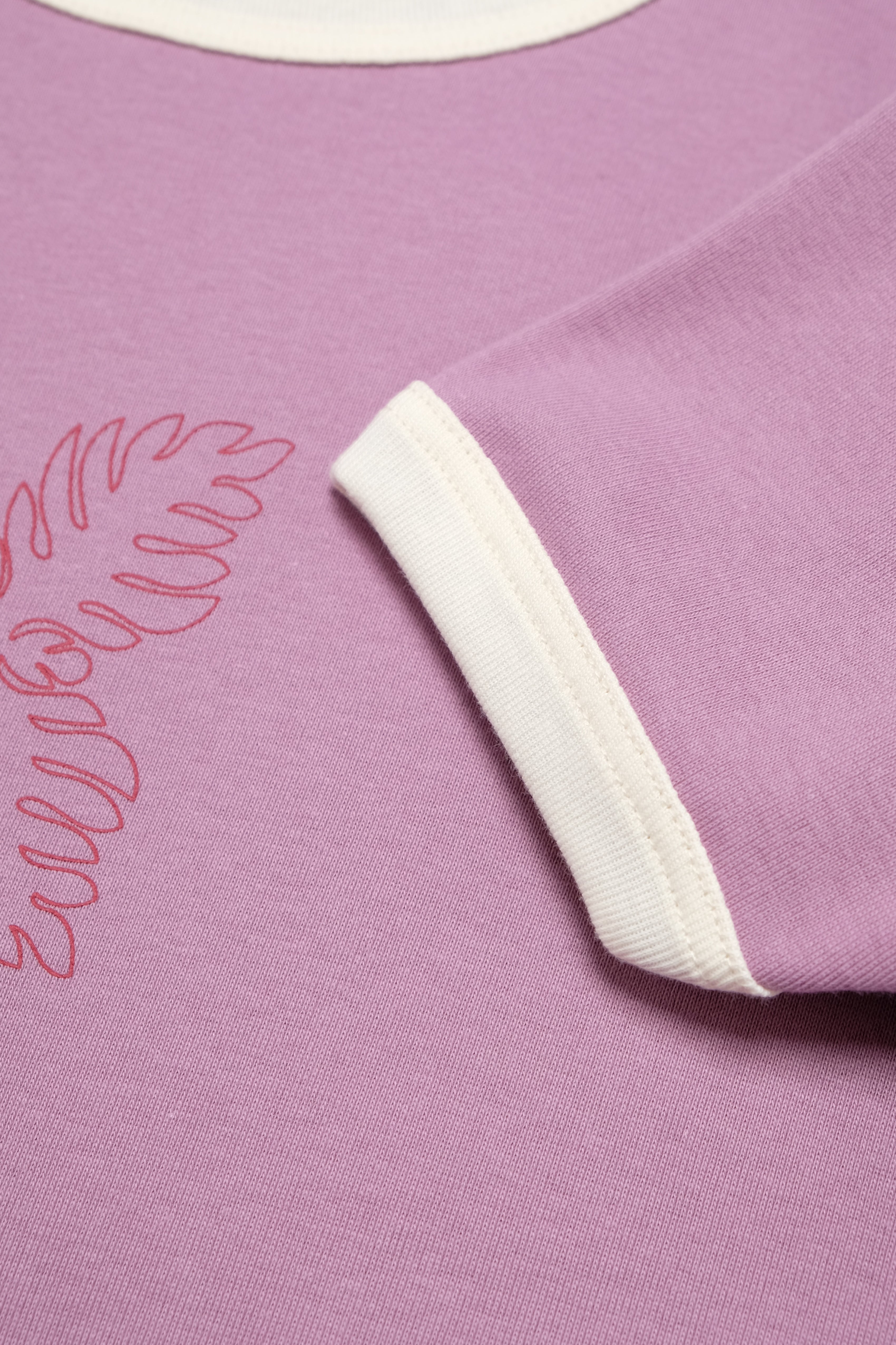 Women's T-Shirt - Lauaʻe - Washed Orchid