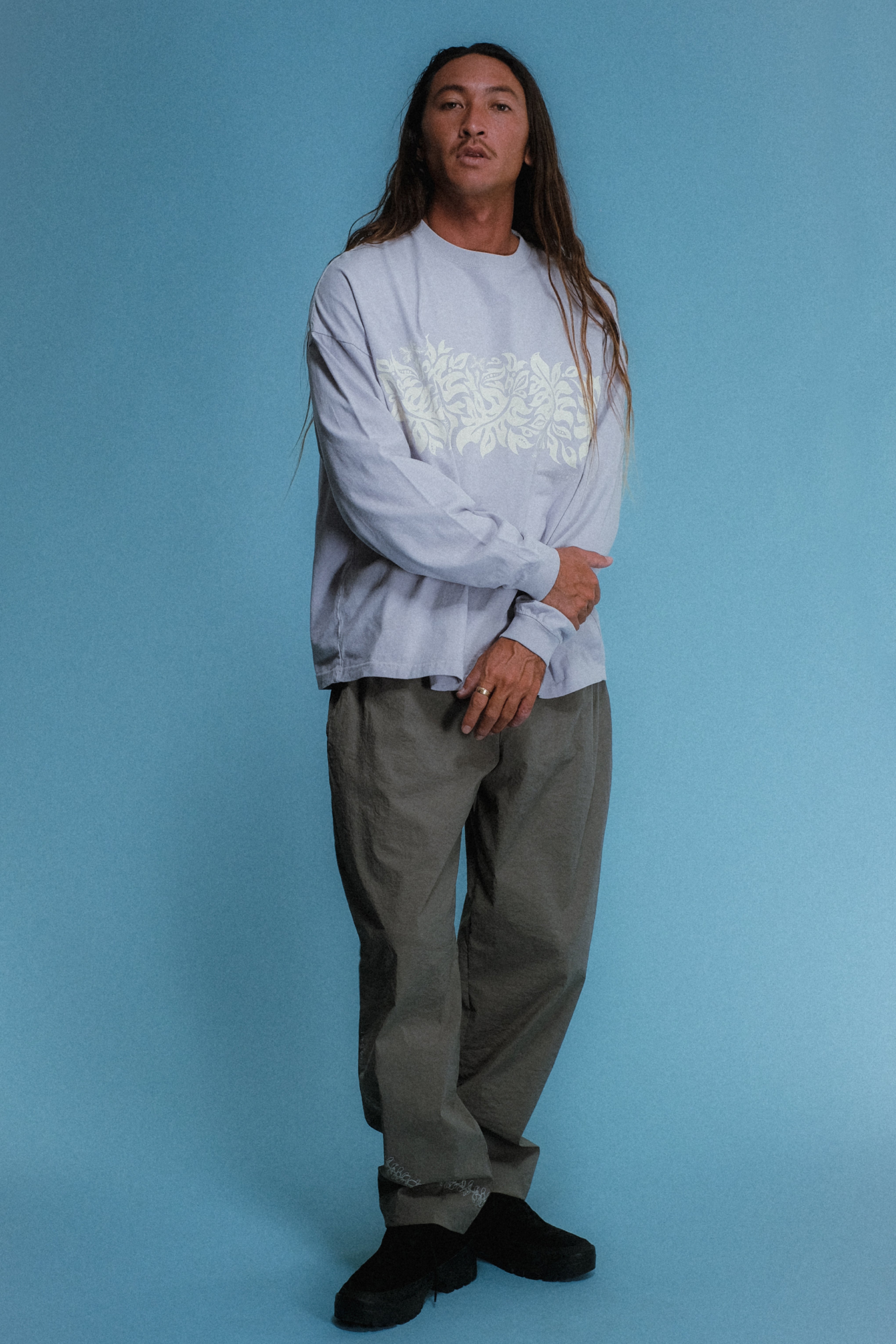 Pepa Nylon Easy Pant - Greige