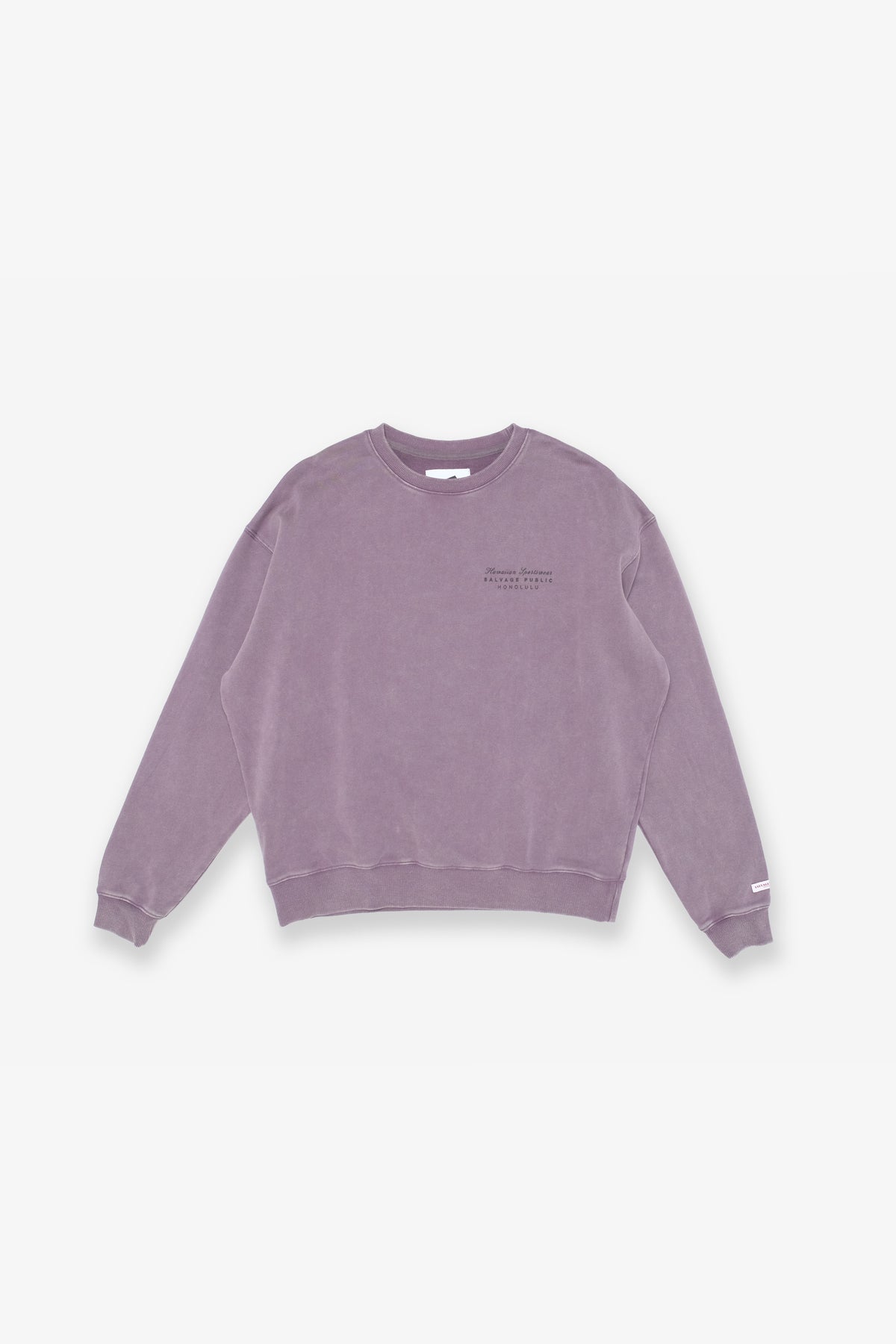 Beach Crewneck - Plenty Graphics - Lavender Grey