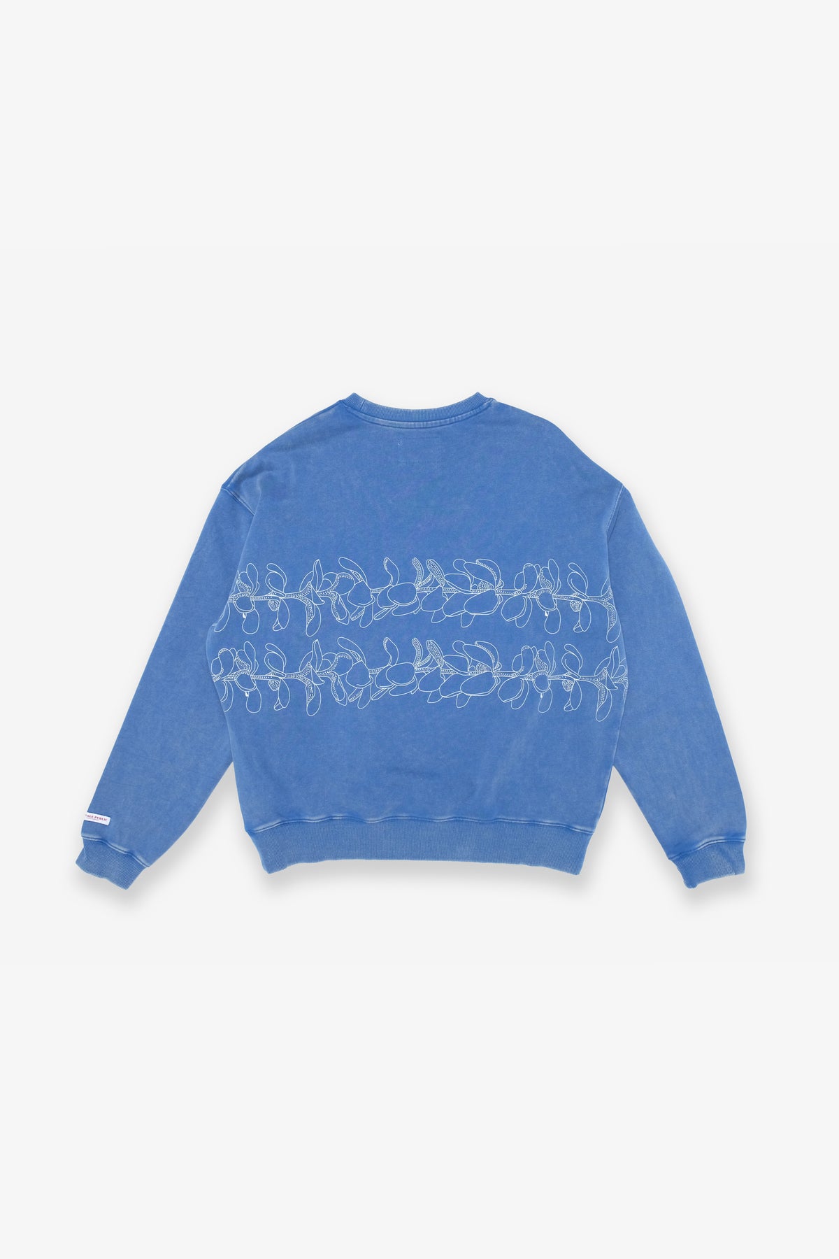 Beach Crewneck - Double Lei - Royal Blue