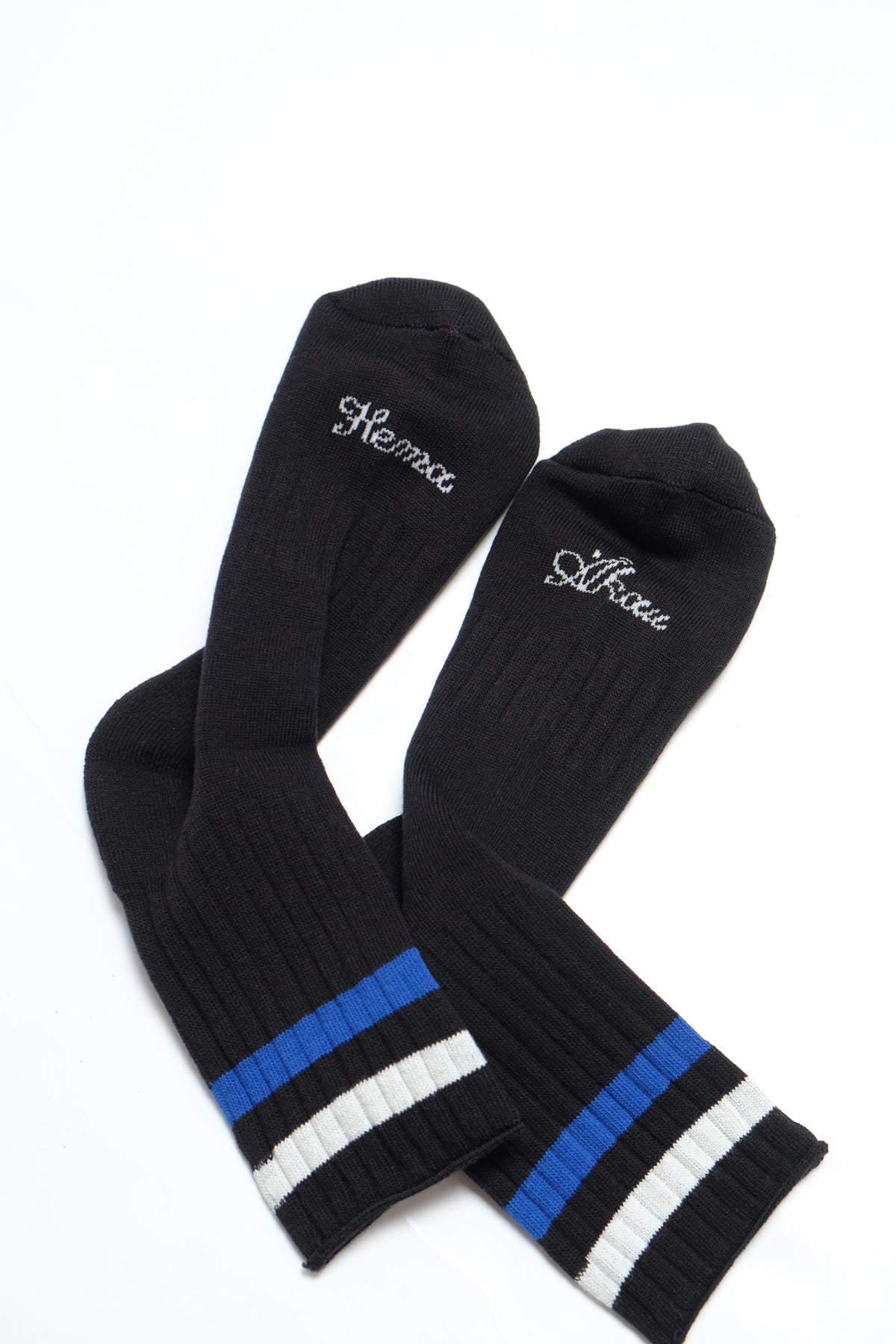 Socks - Double Stripe - Black