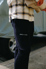 Beach Towel Sweatpant - Aloha is Love - Natural