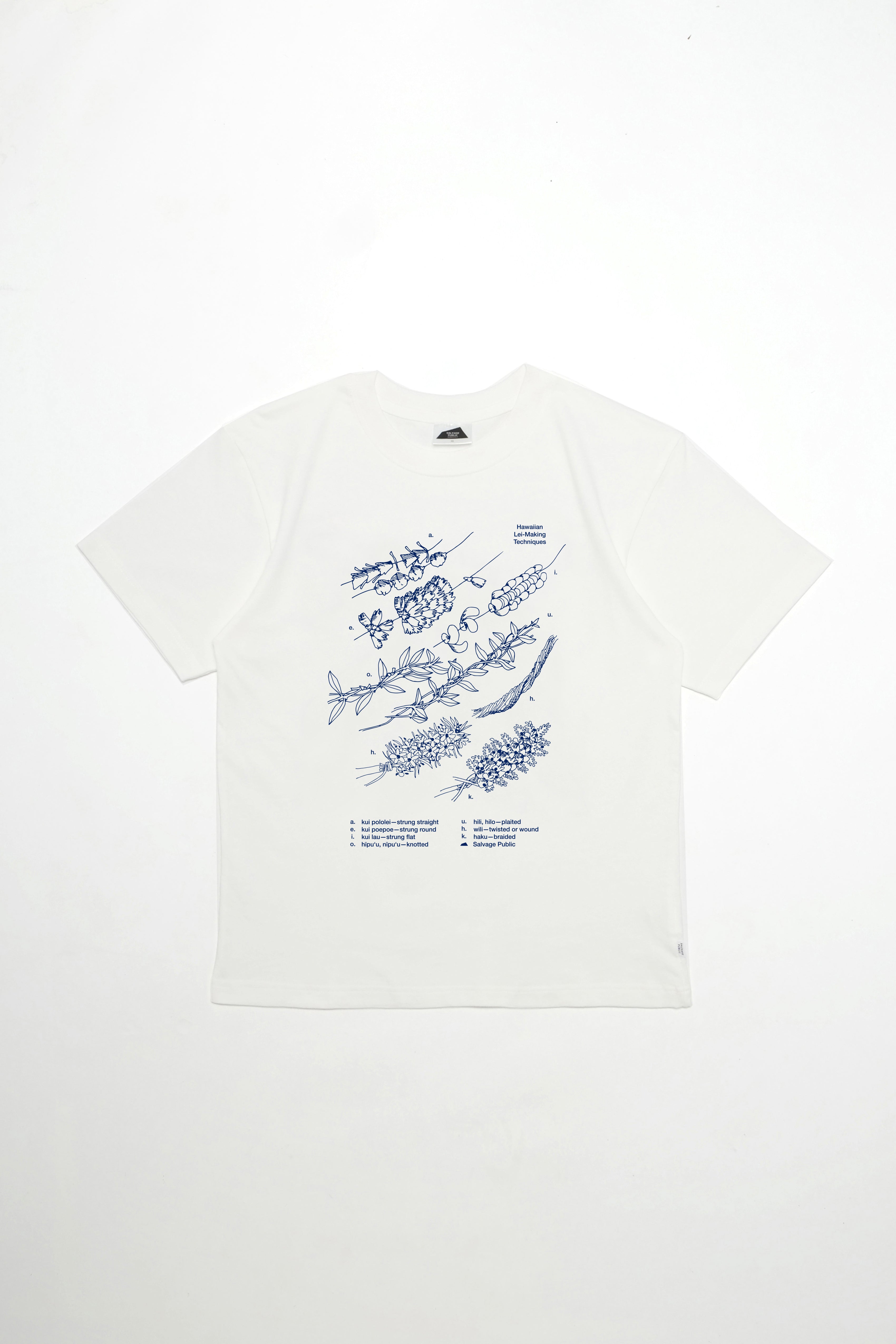 T-Shirt - Hawaiian Lei - White