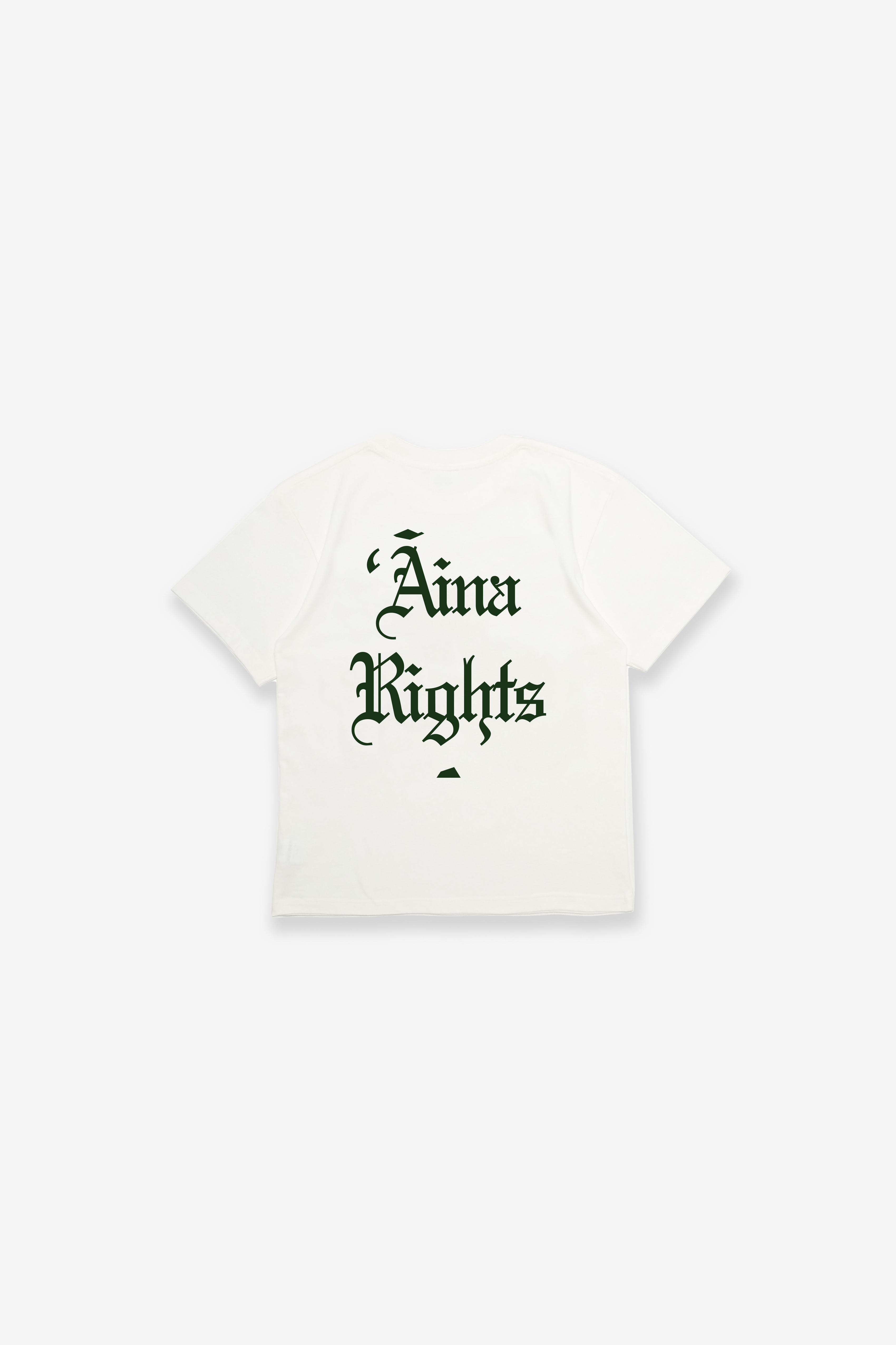 T-Shirt - ʻĀina Rights - White