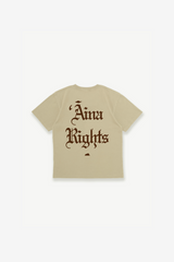 T-Shirt - ʻĀina Rights - Tan