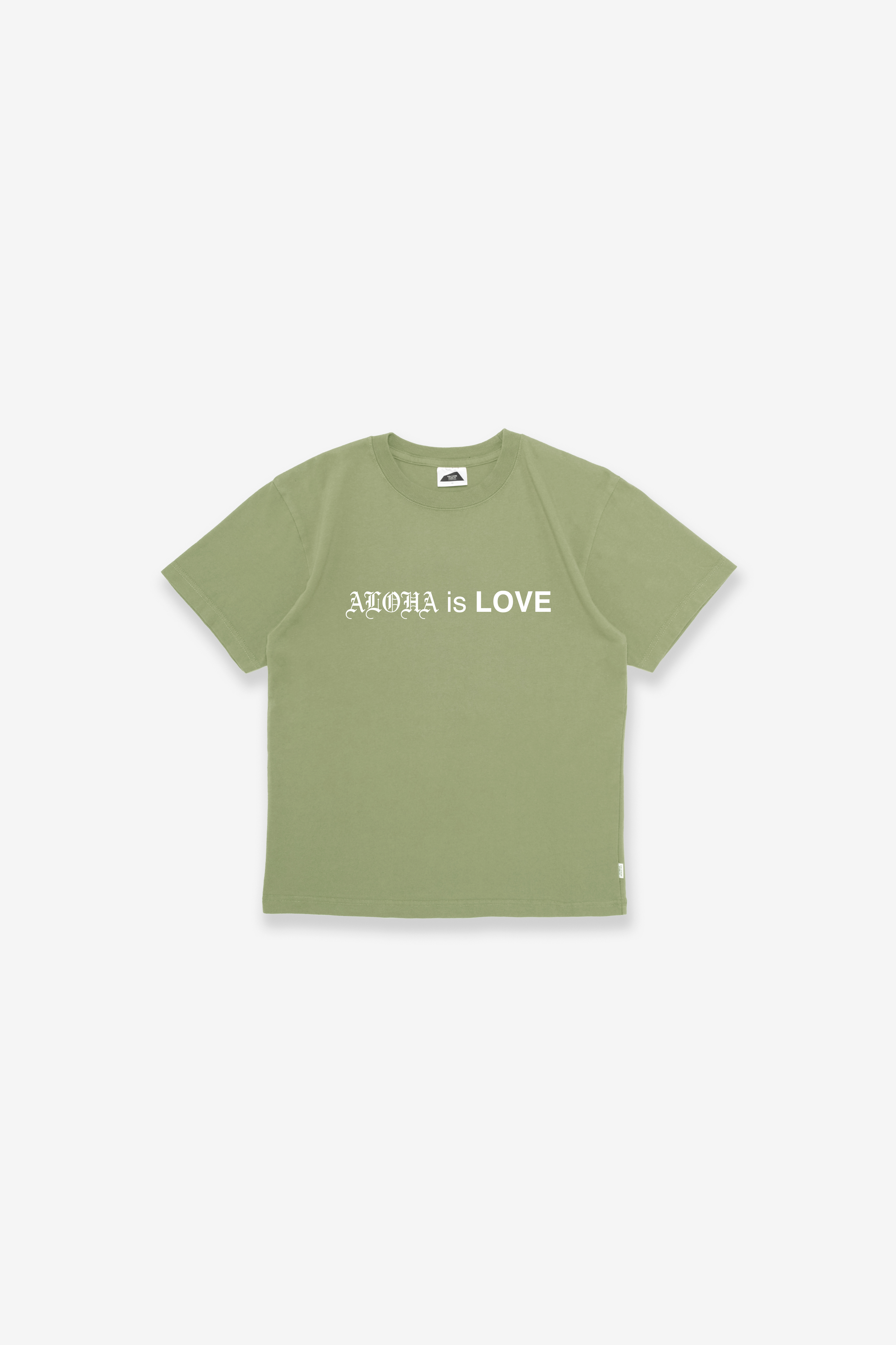 T-Shirt - Aloha is Love - Sage