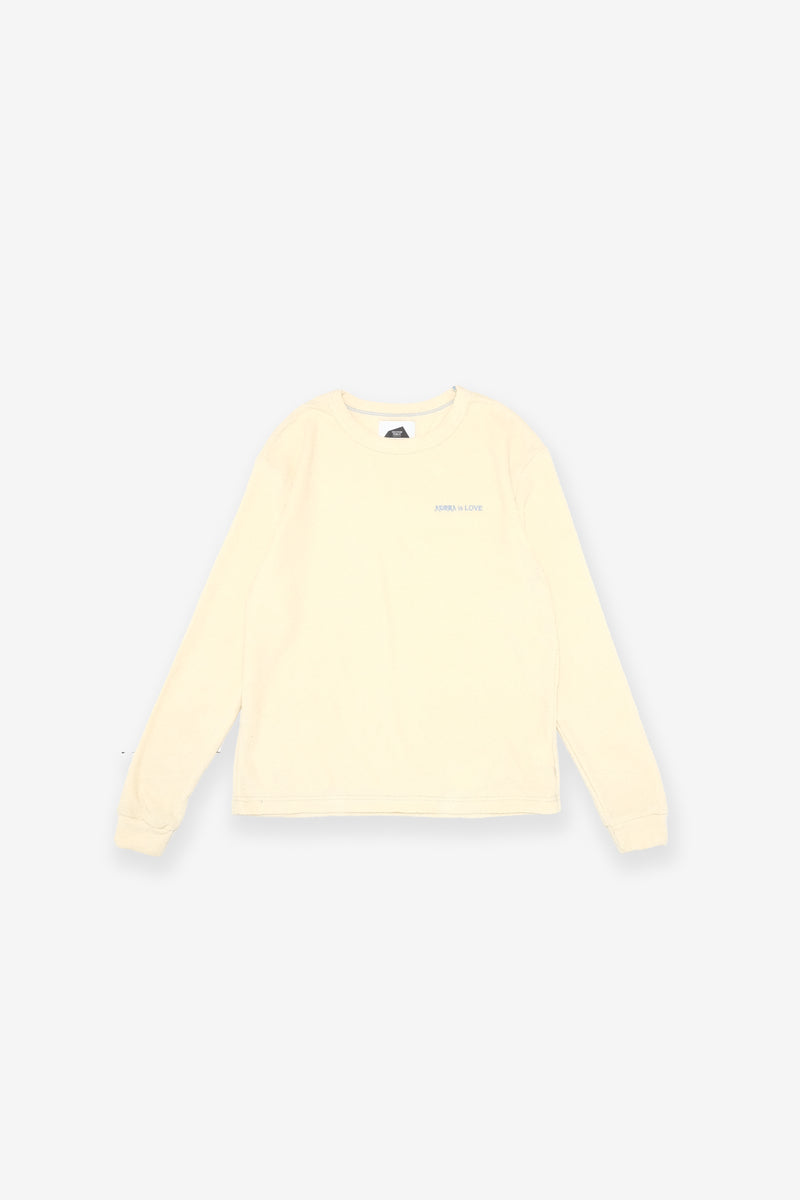 Beach Towel Longsleeve - Aloha is Love - Natural