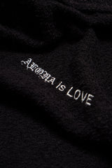 Beach Towel Sweatpant - Aloha is Love - Black