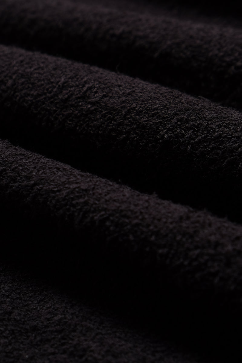 Beach Towel Longsleeve - Aloha is Love - Black