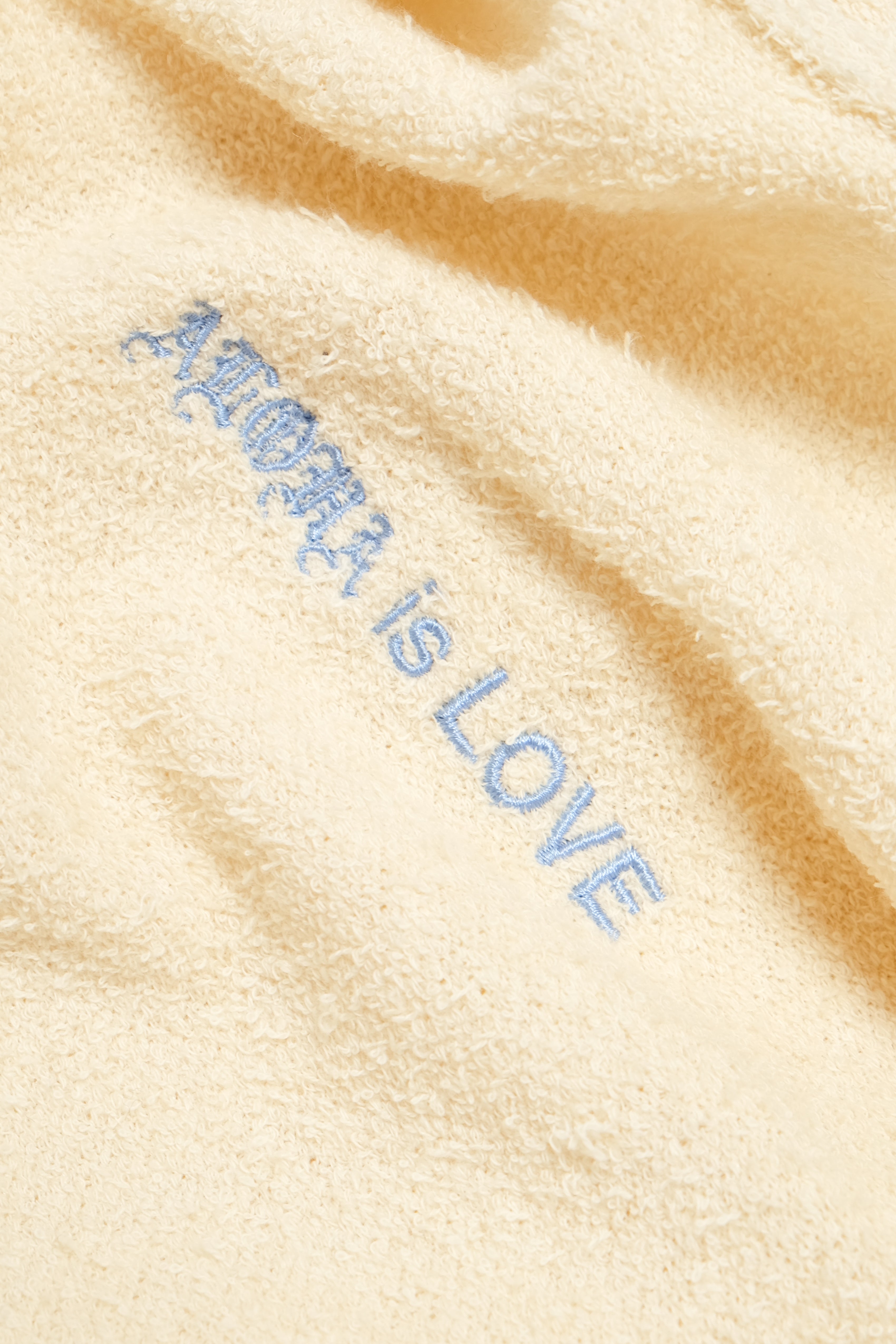 Beach Towel Longsleeve - Aloha is Love - Natural