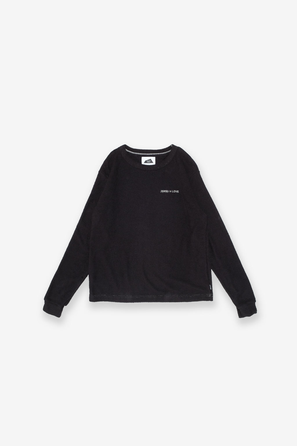 Beach Towel Longsleeve - Aloha is Love - Black