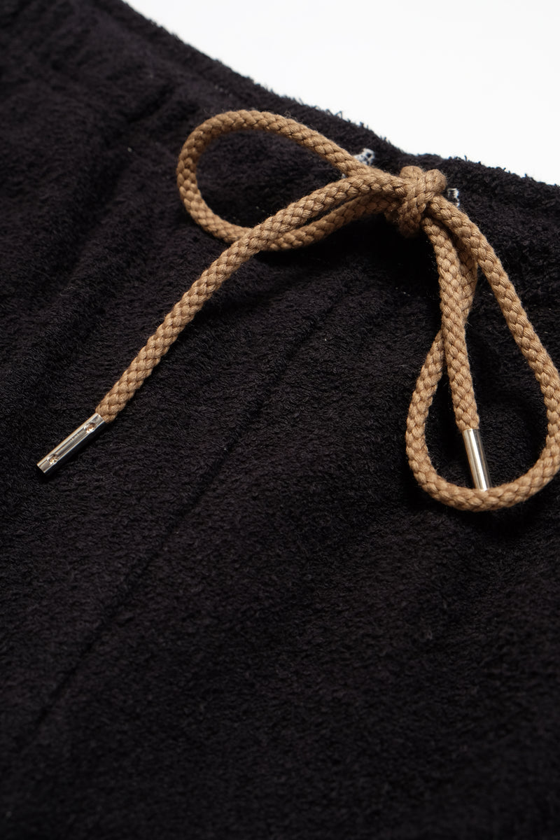 Beach Towel Sweatpant - Aloha is Love - Black