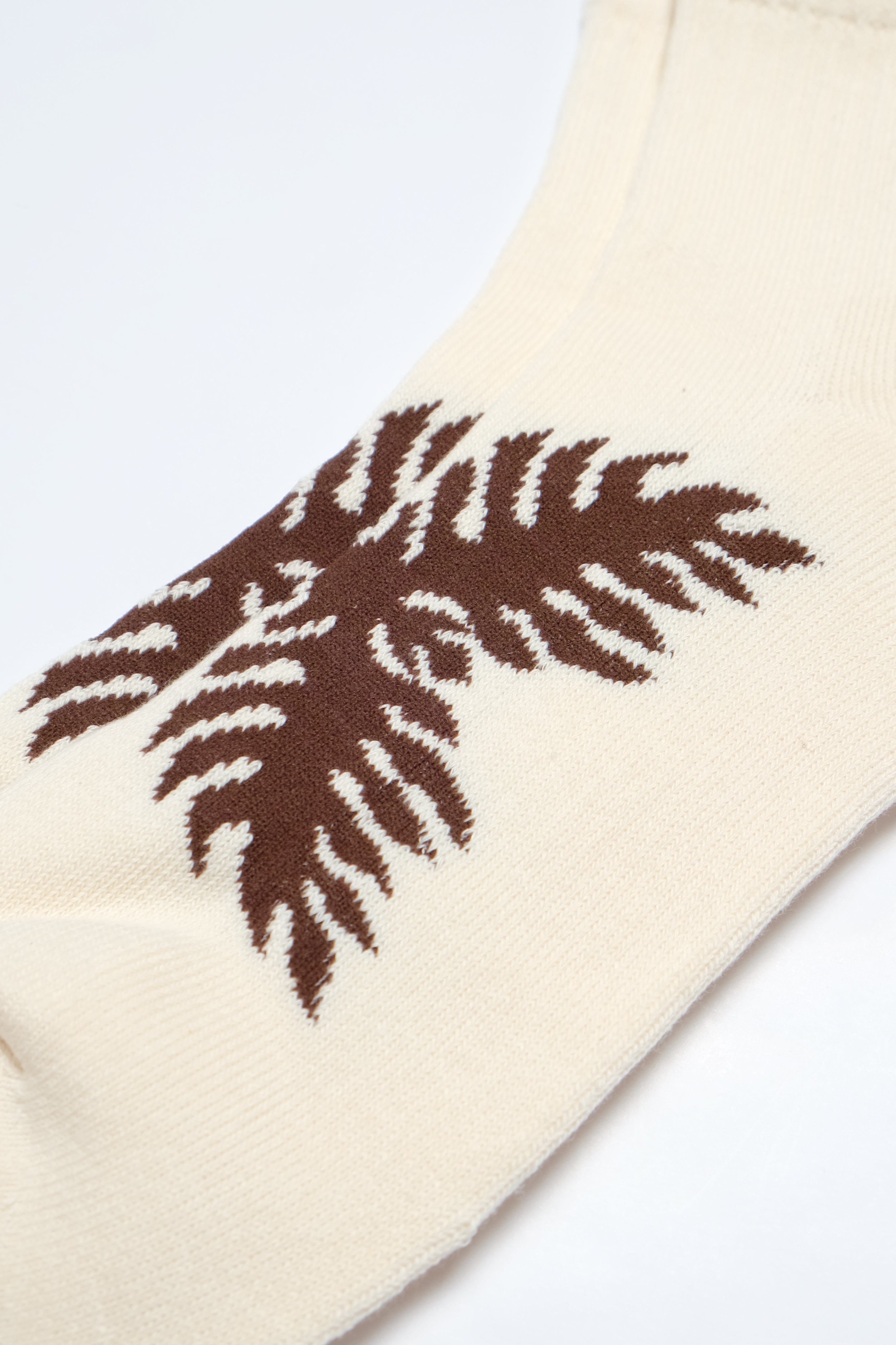 Quarter Socks - Lauaʻe - Macadamia/Brown