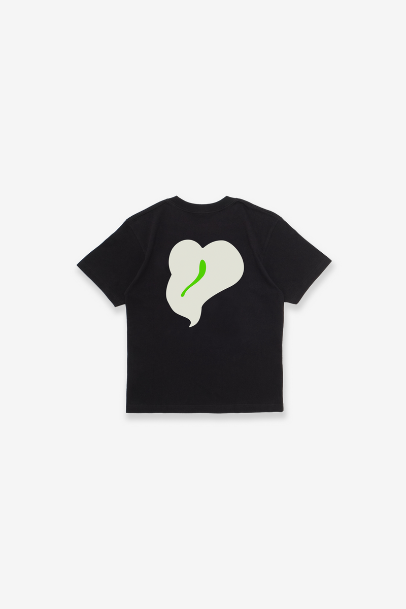 T-Shirt - Anthurium - Black