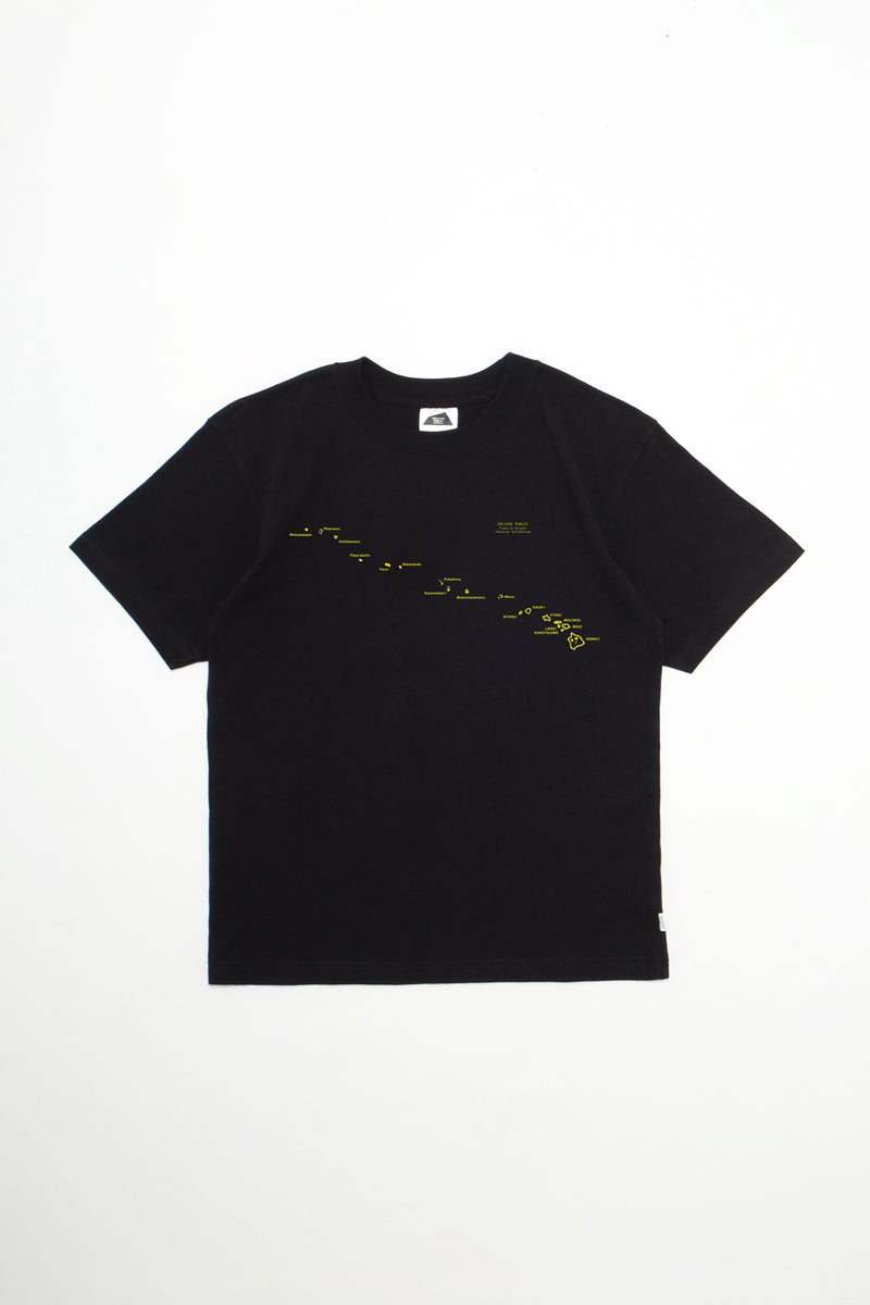 T-Shirt - Hawaiian Archipelago - Black