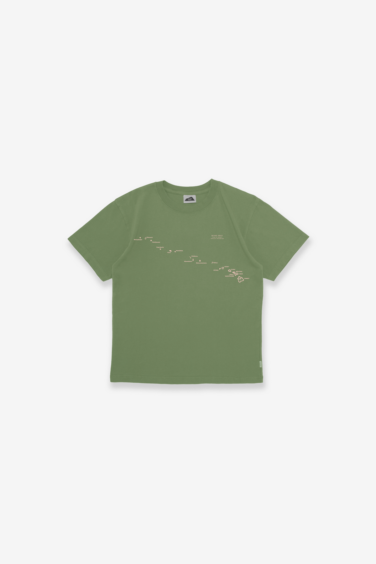 T-Shirt - Archipelago - Moss Green