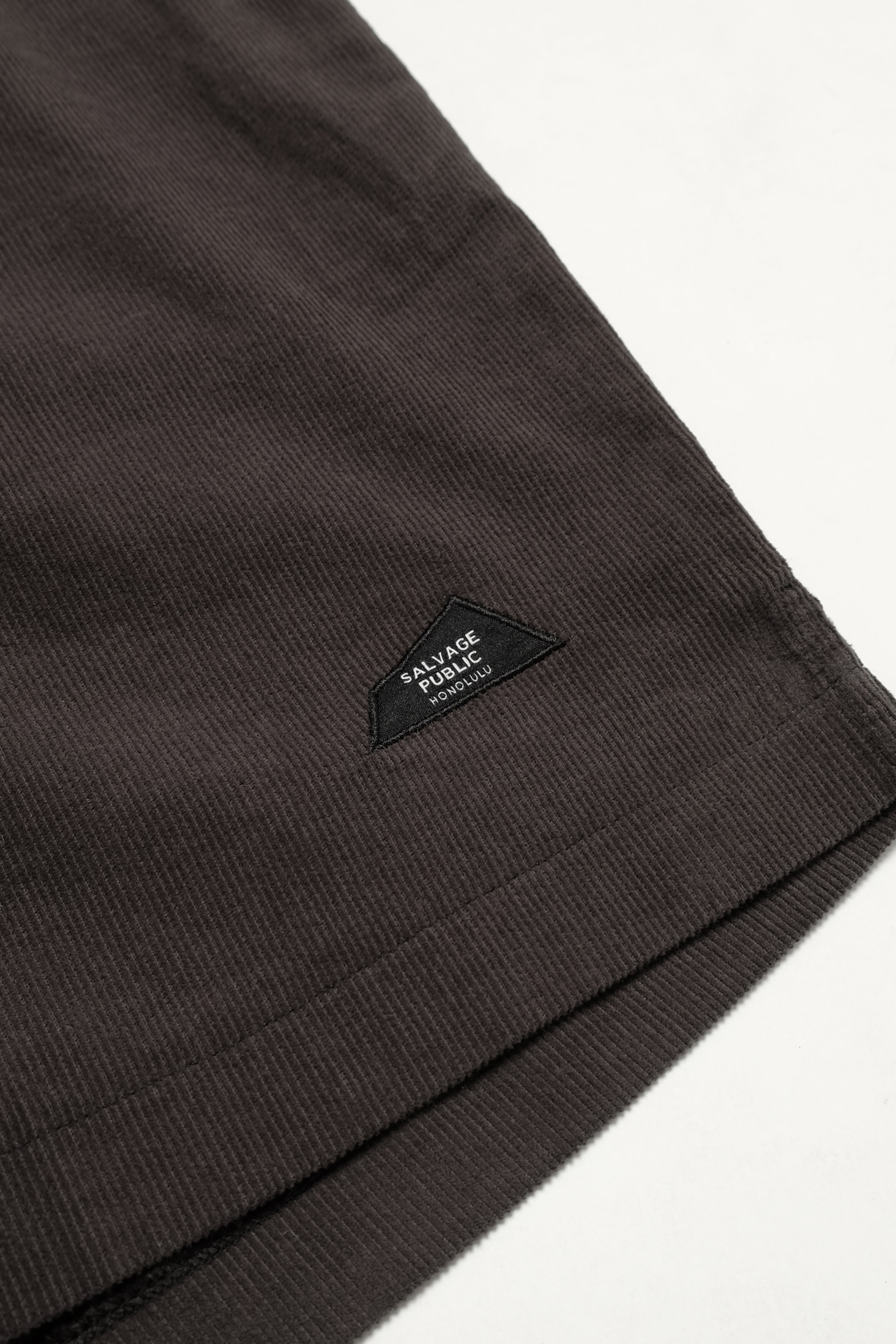 Shorts - Auahi Corduroy - Black