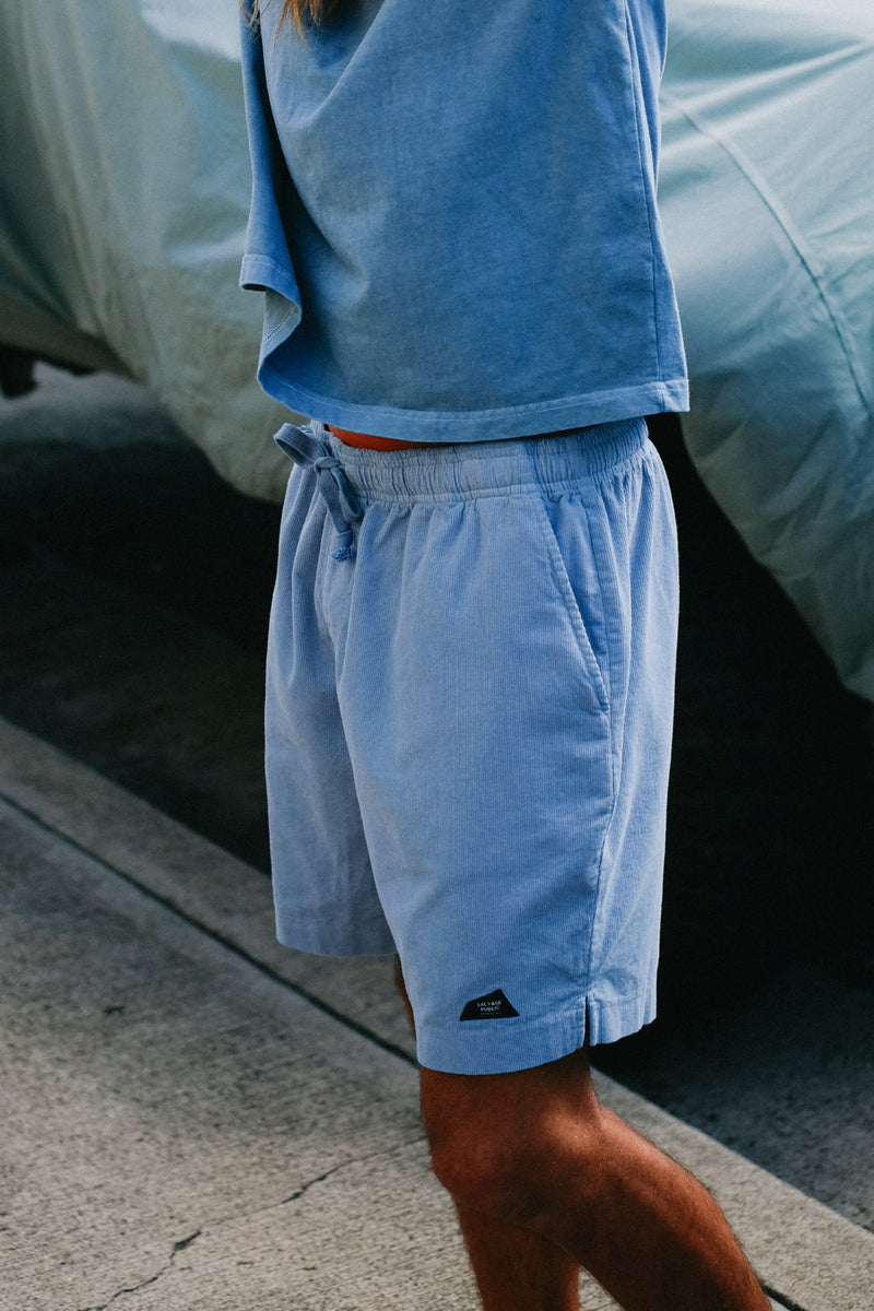 Shorts - Auahi Corduroy - Black
