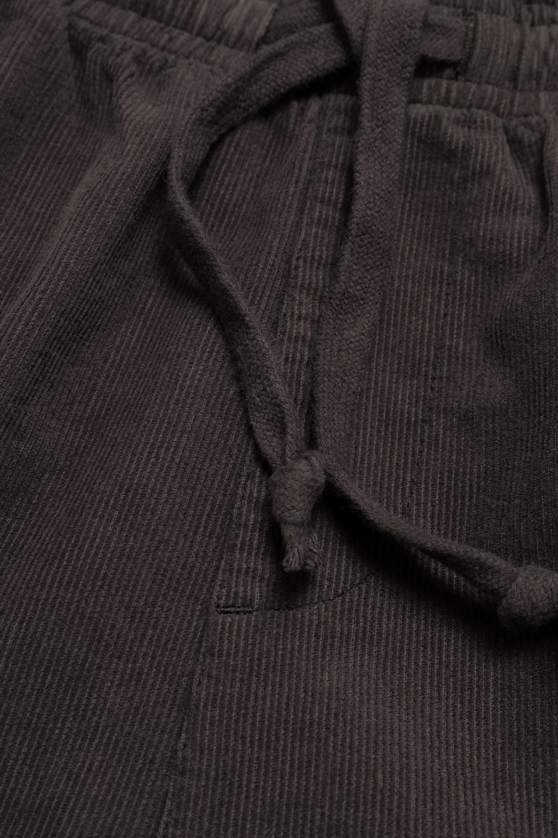 Shorts - Auahi Corduroy - Black