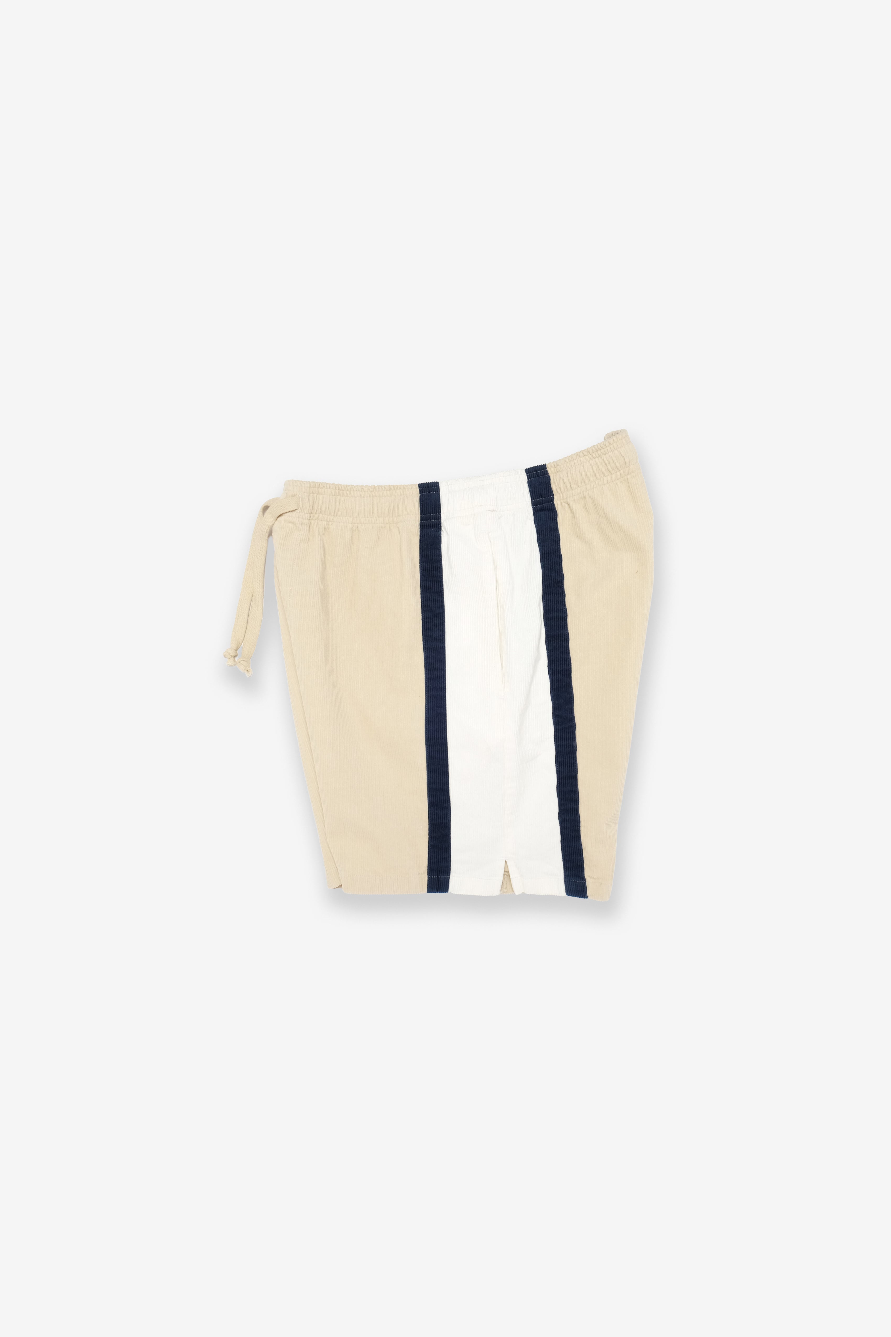 Shorts - Auahi Corduroy Stripe - Ecru
