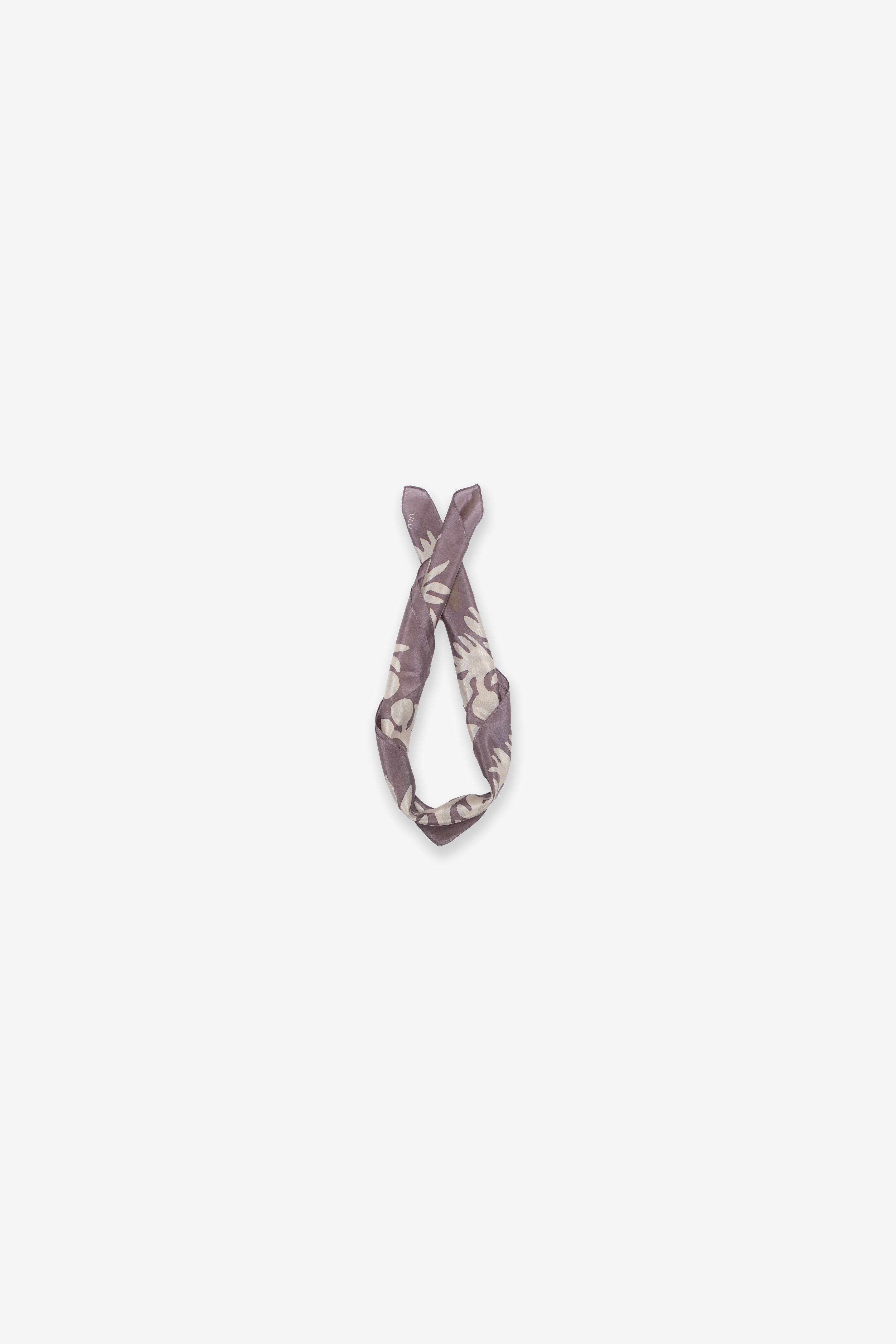 Cotton/Silk Bandana - ʻUlu - Plum
