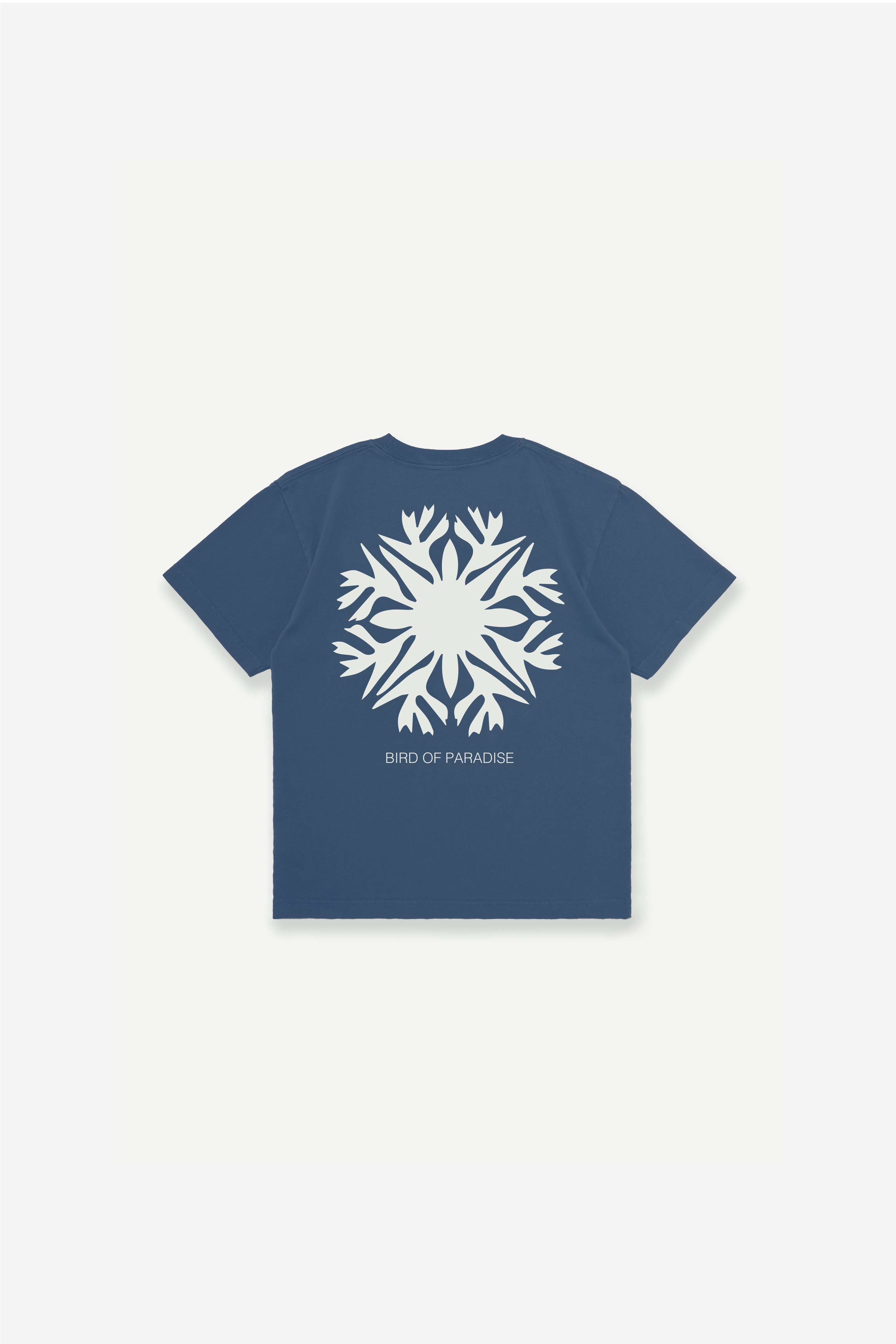 T-Shirt - Bird Of Paradise - Denim Blue