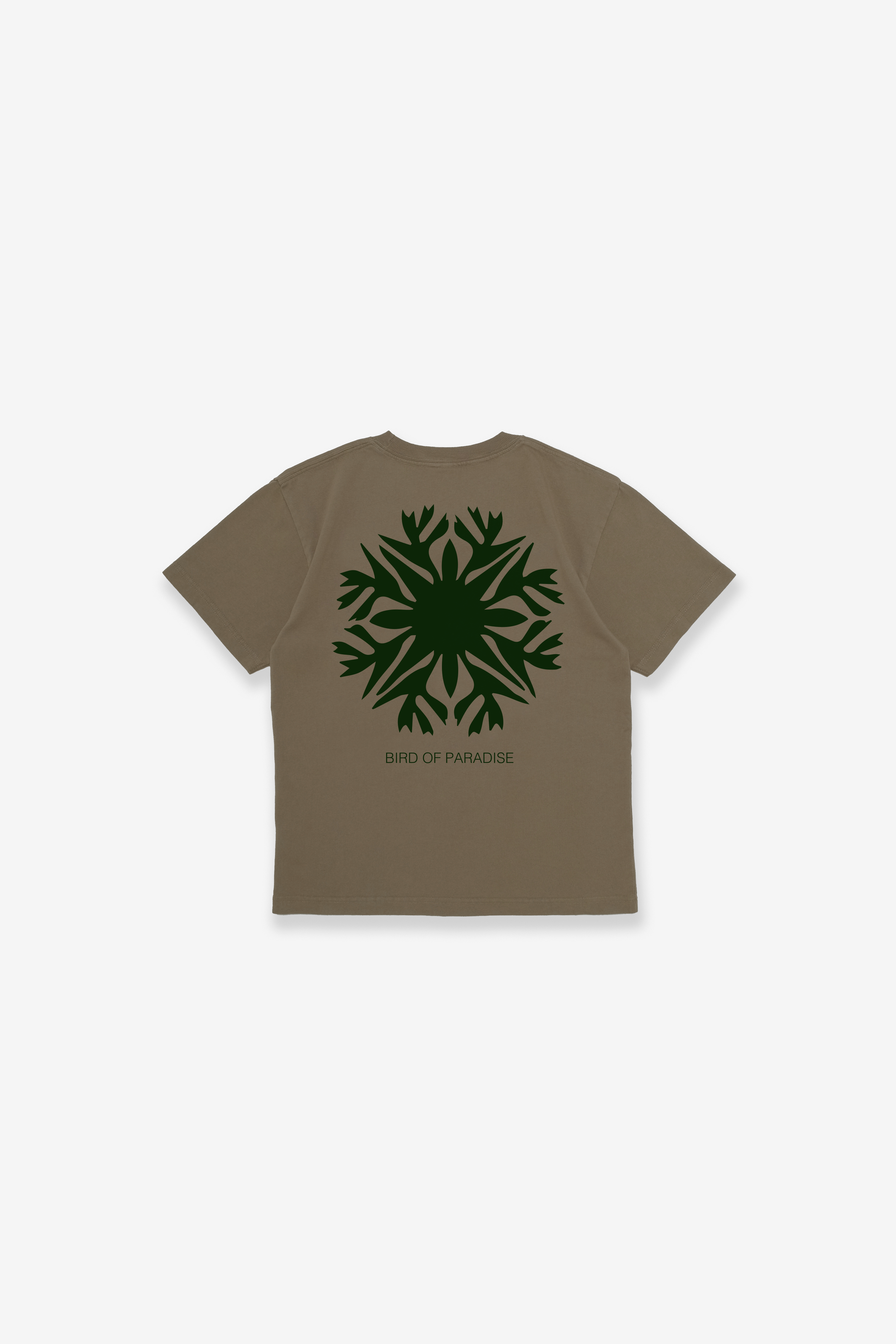 T-Shirt - Bird Of Paradise - Shiitake