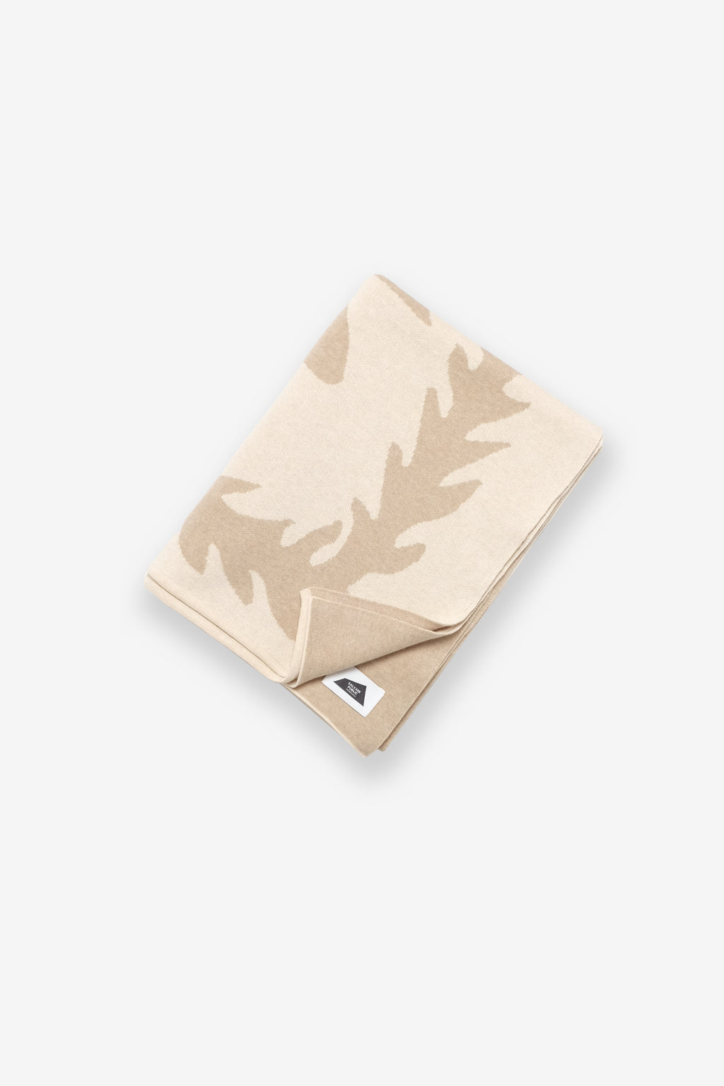 Jacquard Throw Blanket - Ti Leaf - Heather Natural