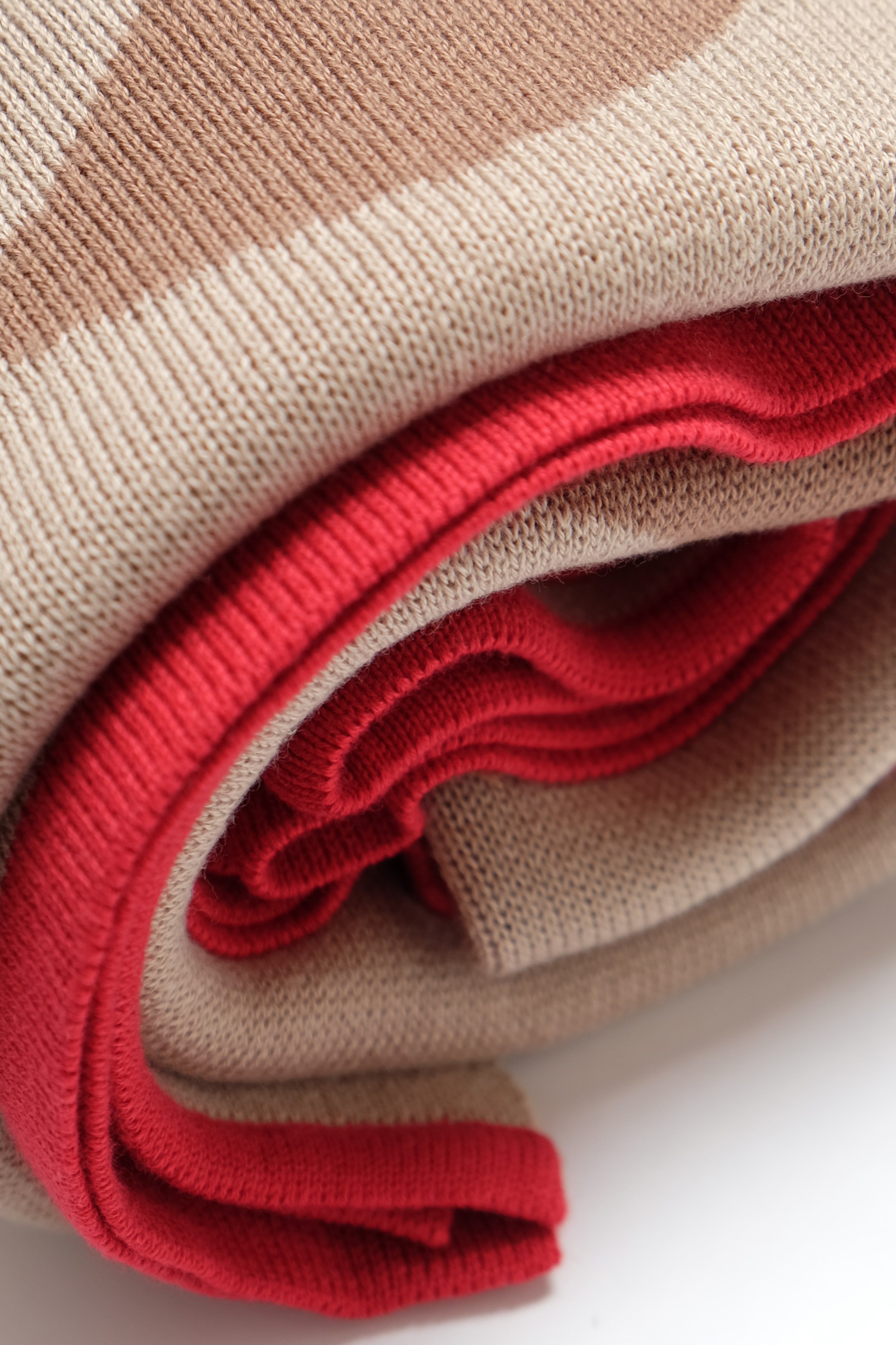 Jacquard Throw Blanket - Shaka - Brown