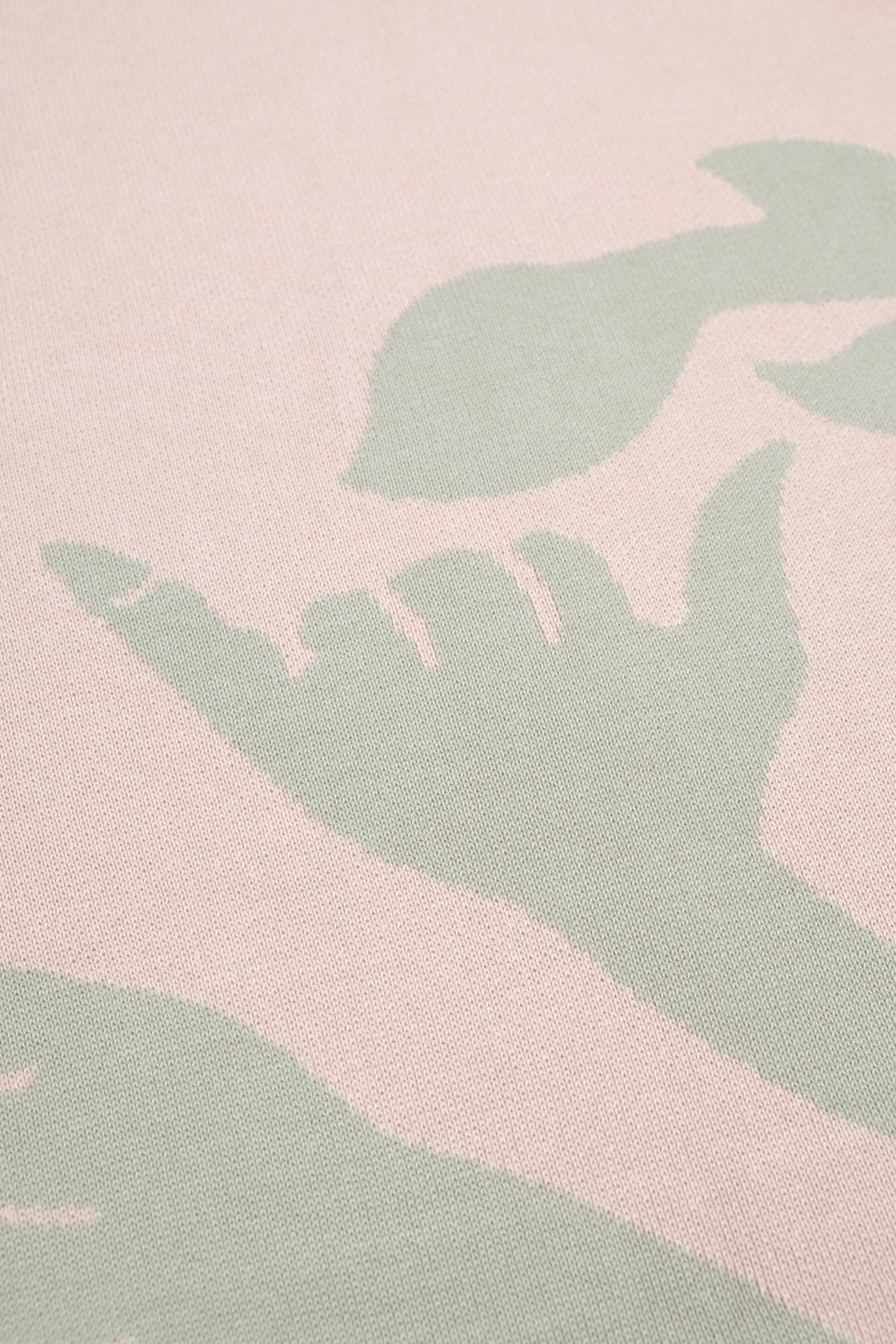 Jacquard Throw Blanket - Shaka - Clay