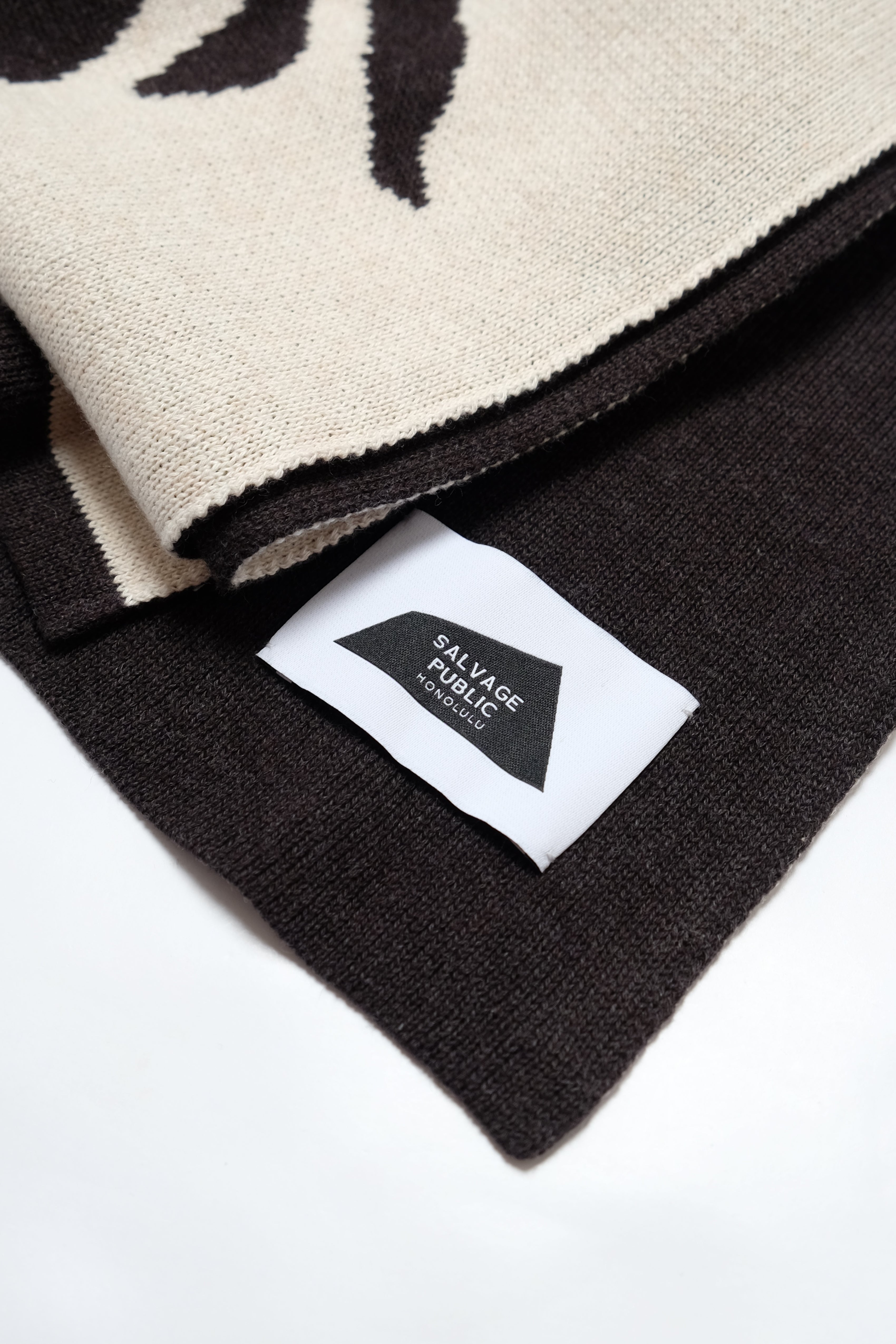 Jacquard Throw Blanket - ʻUlu - Heather Black