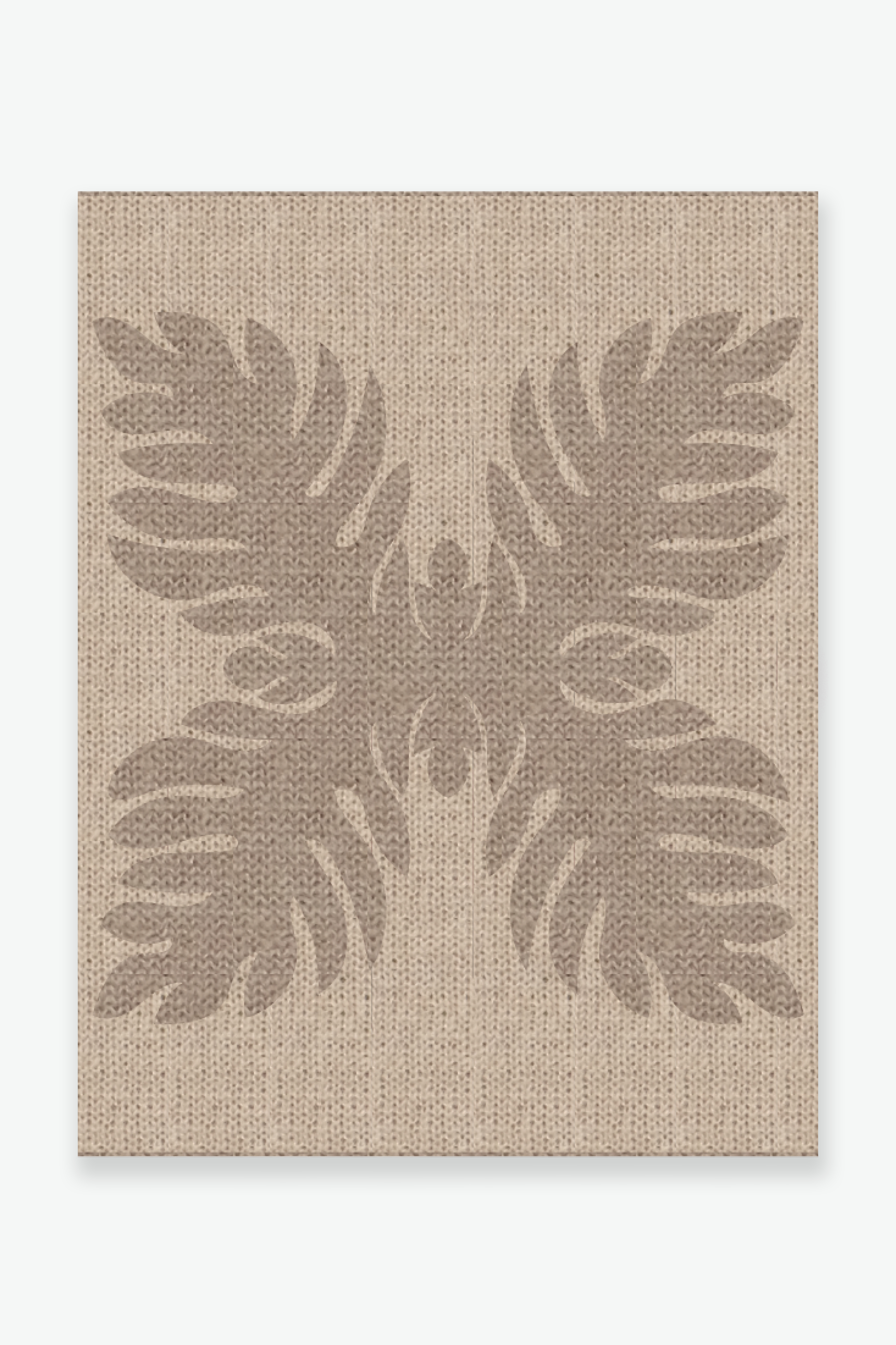 Wool/Mohair Throw Blanket - Lauaʻe - Natural