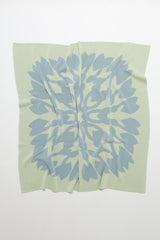 Kids/Baby Jacquard Throw Blanket - Kalo - Sage