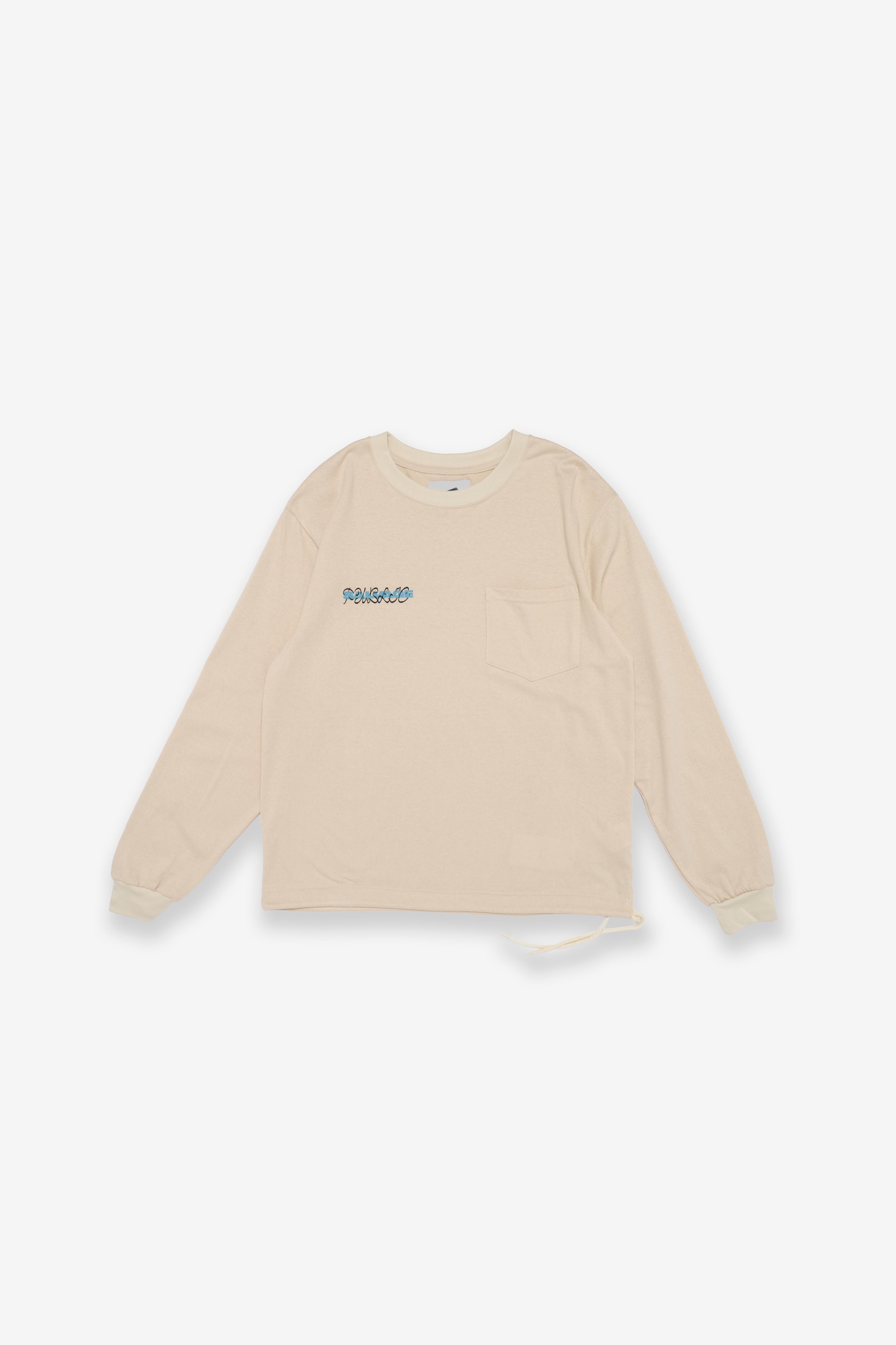 Longsleeve T-Shirt - Boucle Lei Logo - Sand