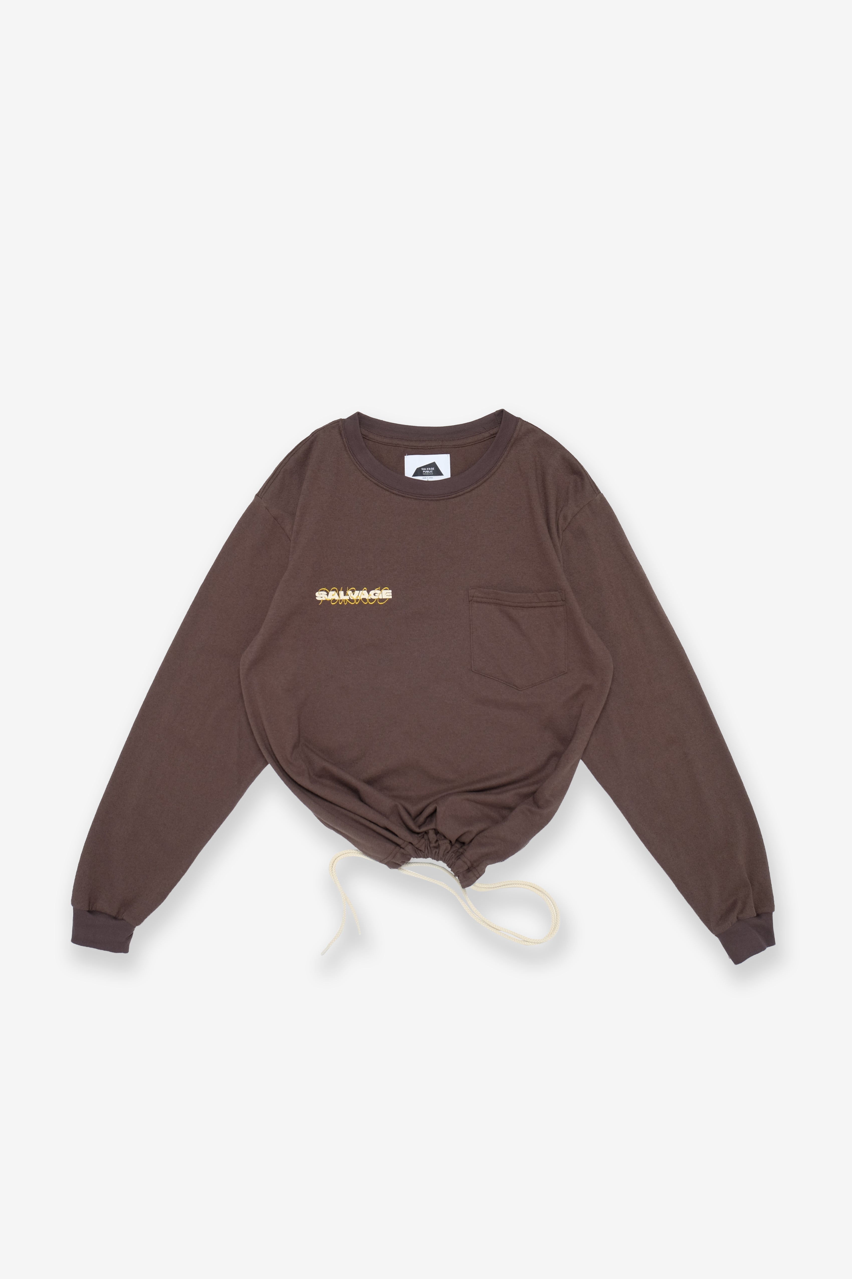 Longsleeve T-Shirt - Boucle Lei Logo - Brown