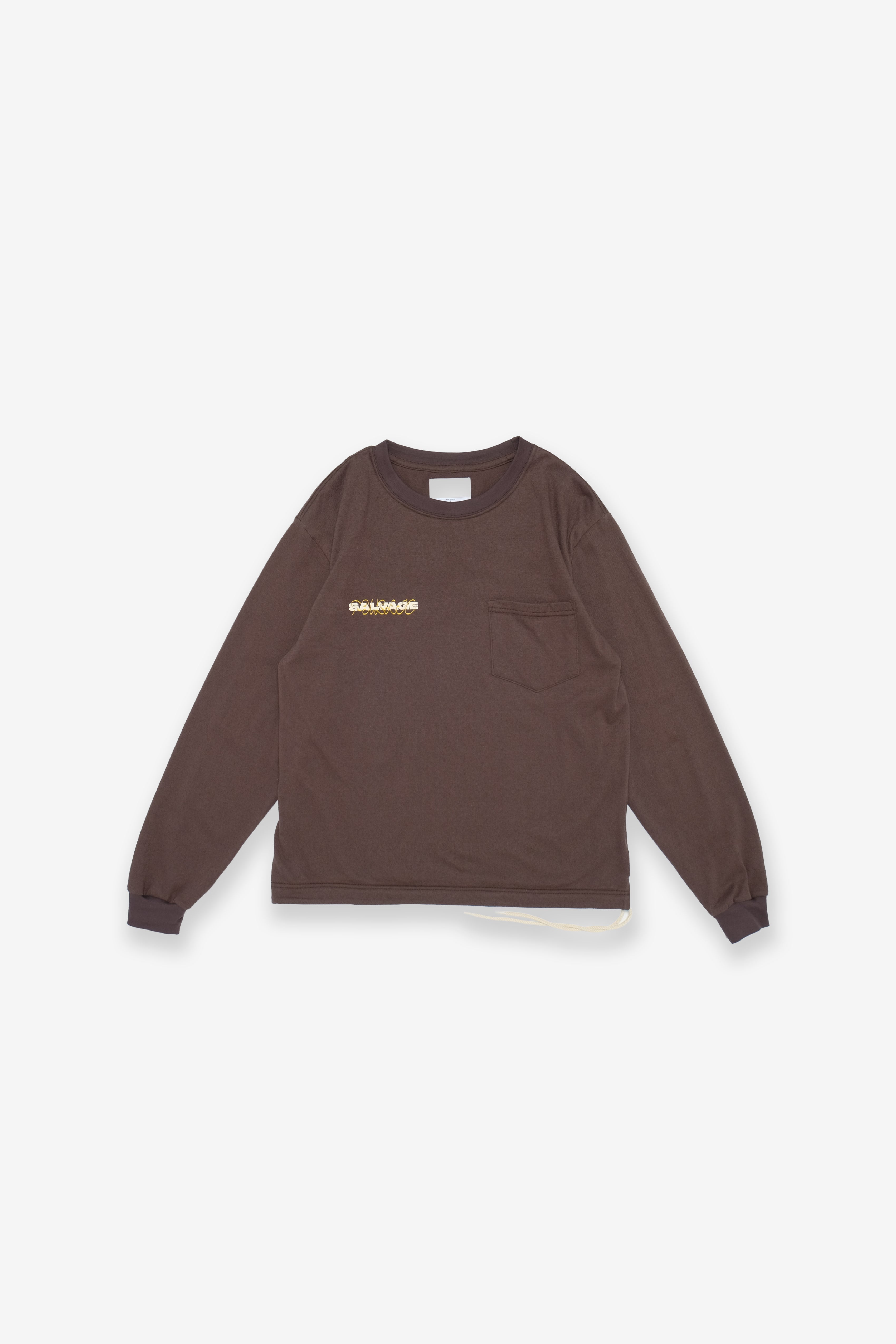 Longsleeve T-Shirt - Boucle Lei Logo - Brown