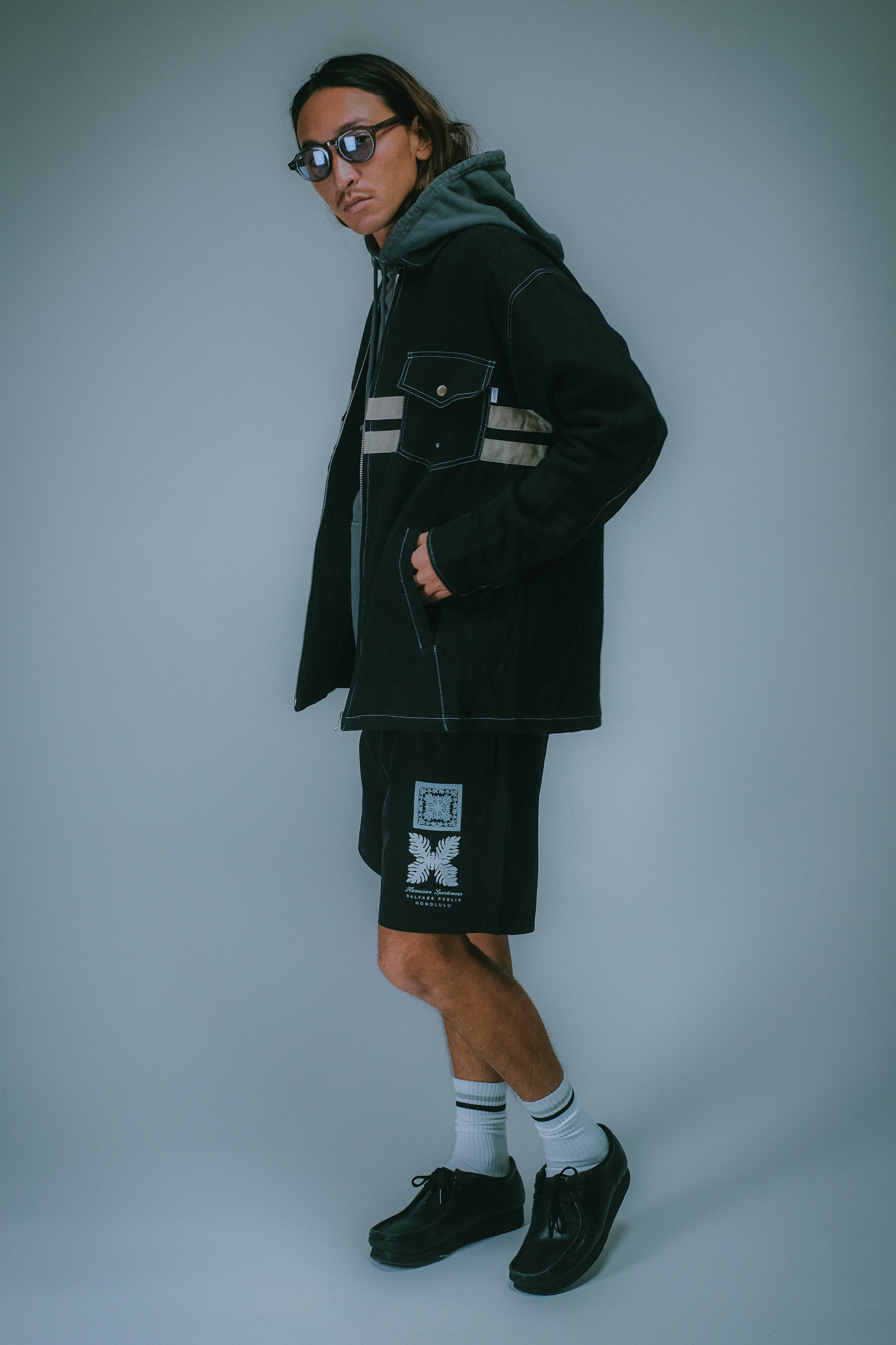 Bowls Competition Stripe Jacket - Natural
