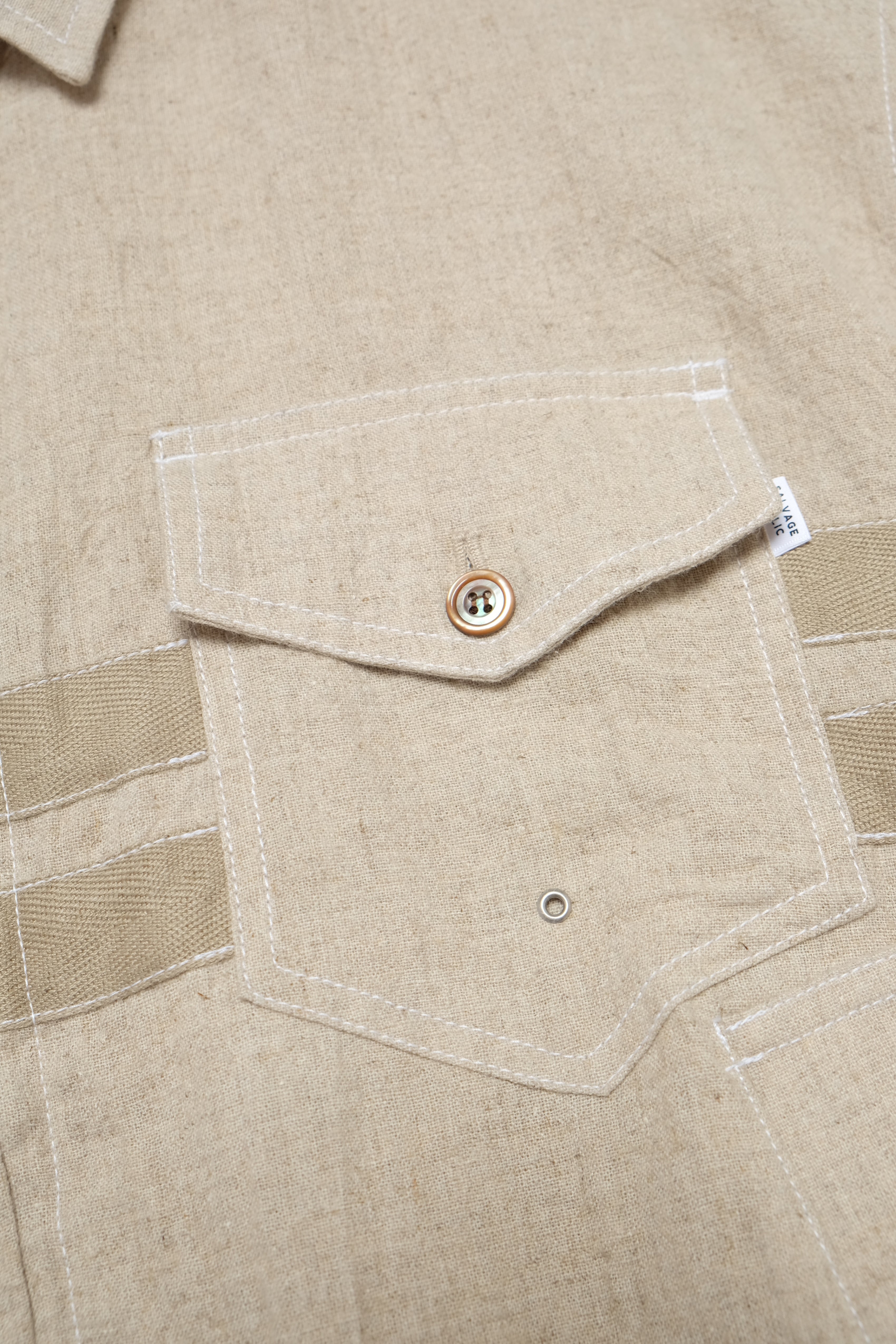Bowls Competition Stripe Jacket - Natural
