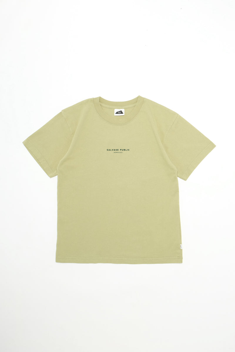 T-Shirt - Brand Stamp - Sage