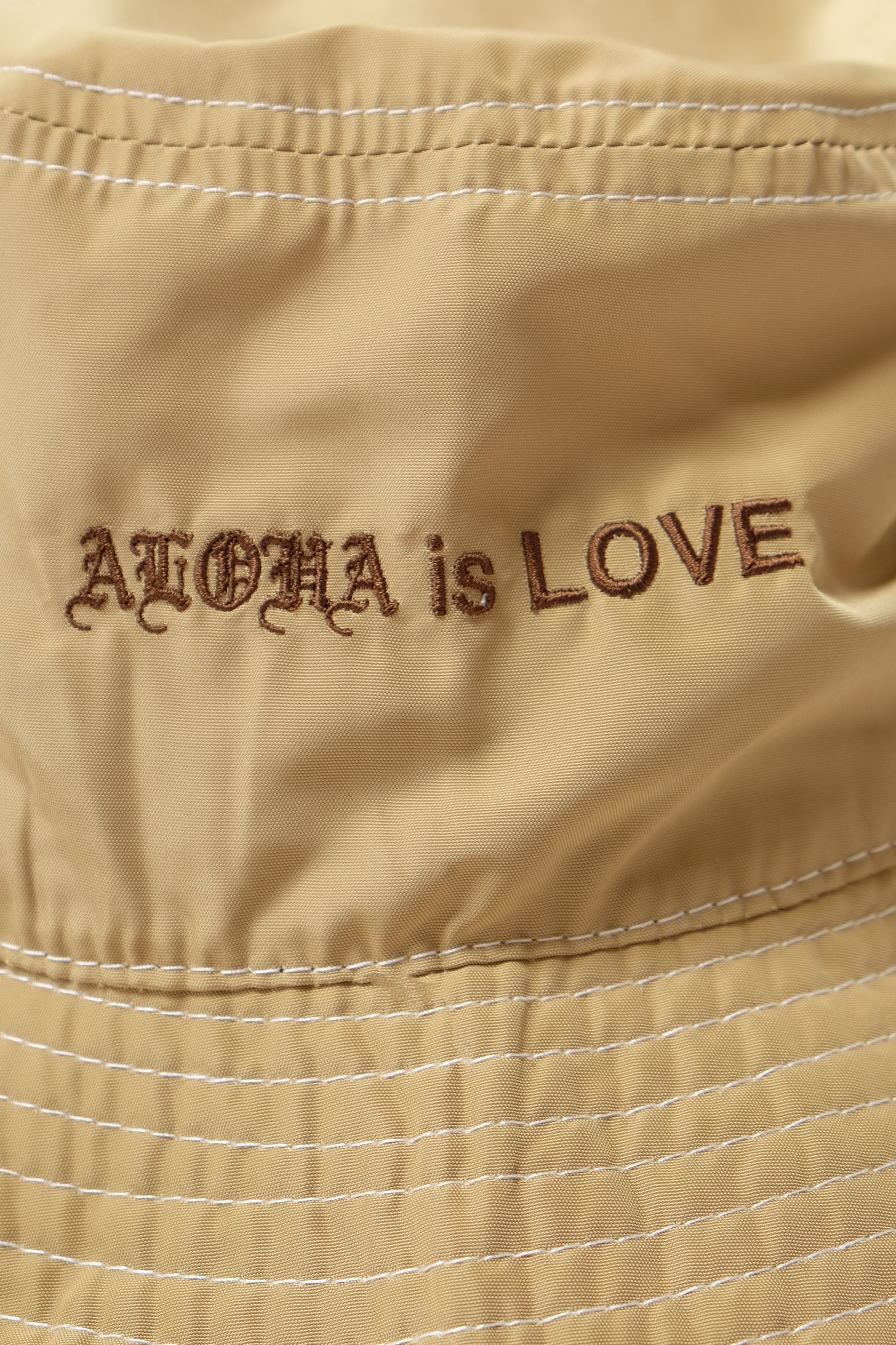 Bucket Hat - Aloha is Love - Beige