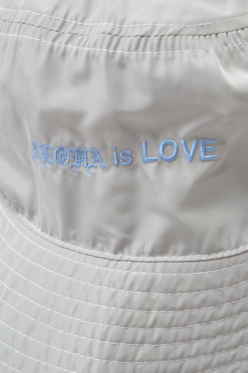 Bucket Hat - Aloha is Love - Blue