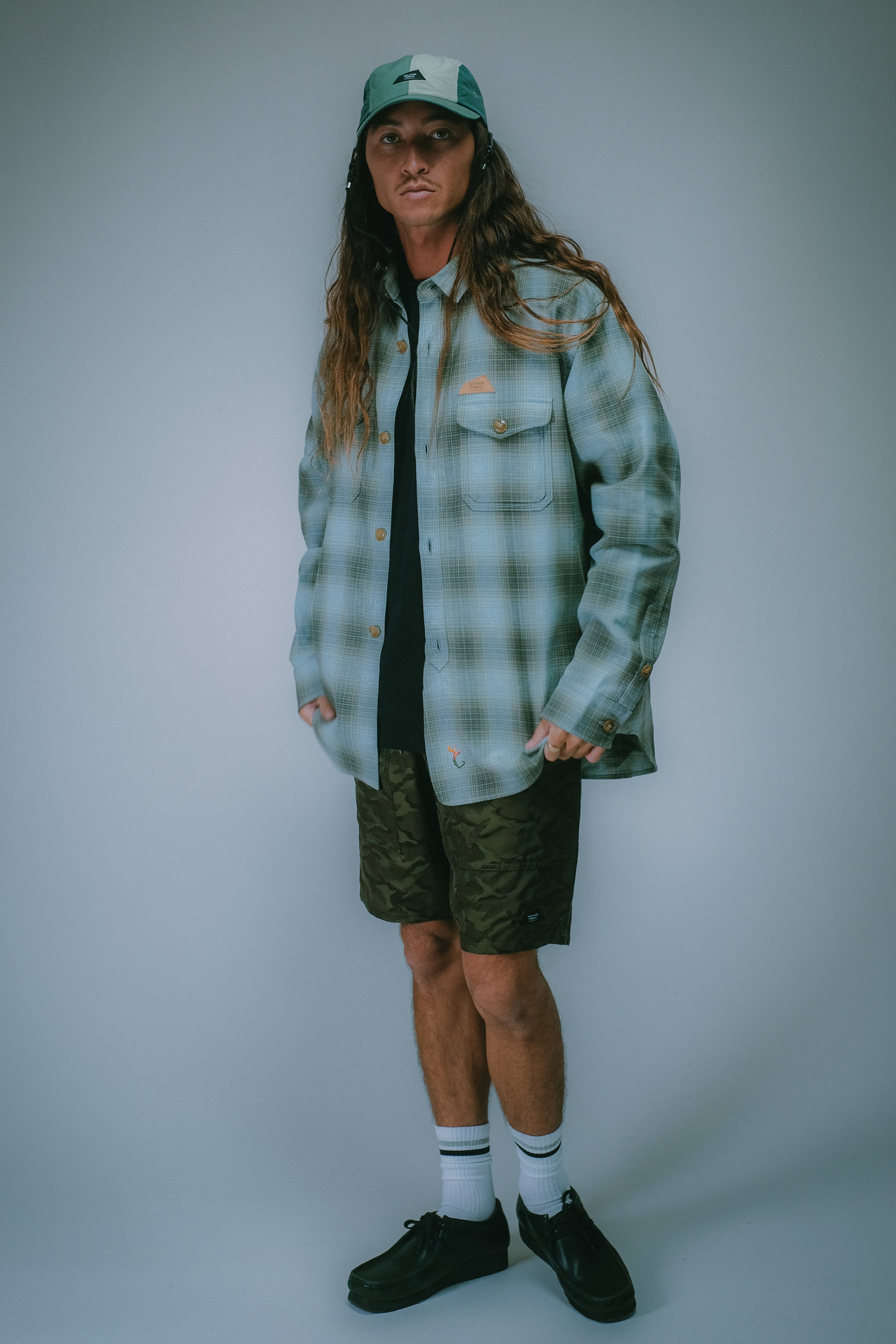 Campbell CPO Shirt - Blue