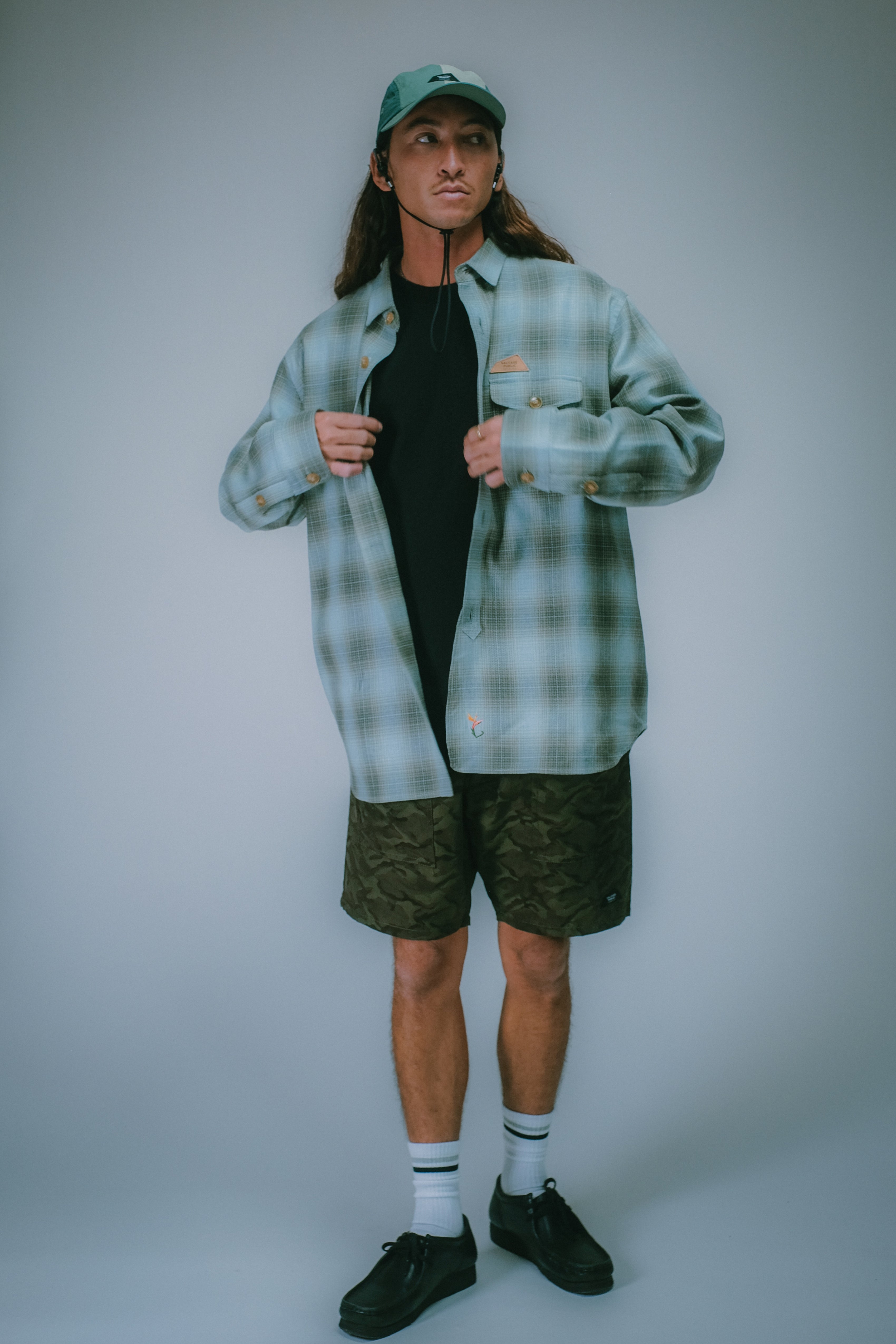 Campbell CPO Shirt - Blue