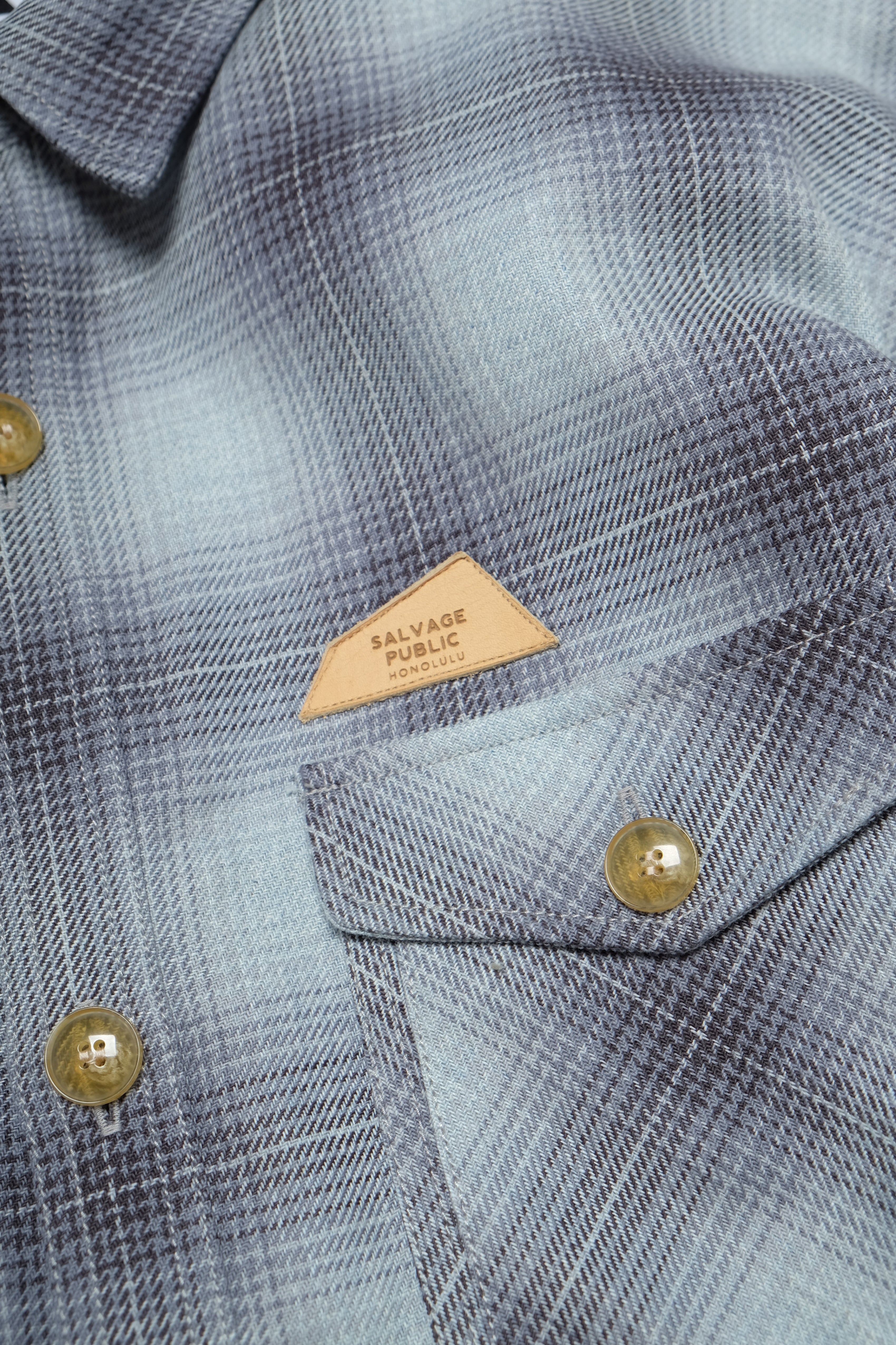 Campbell CPO Shirt - Blue