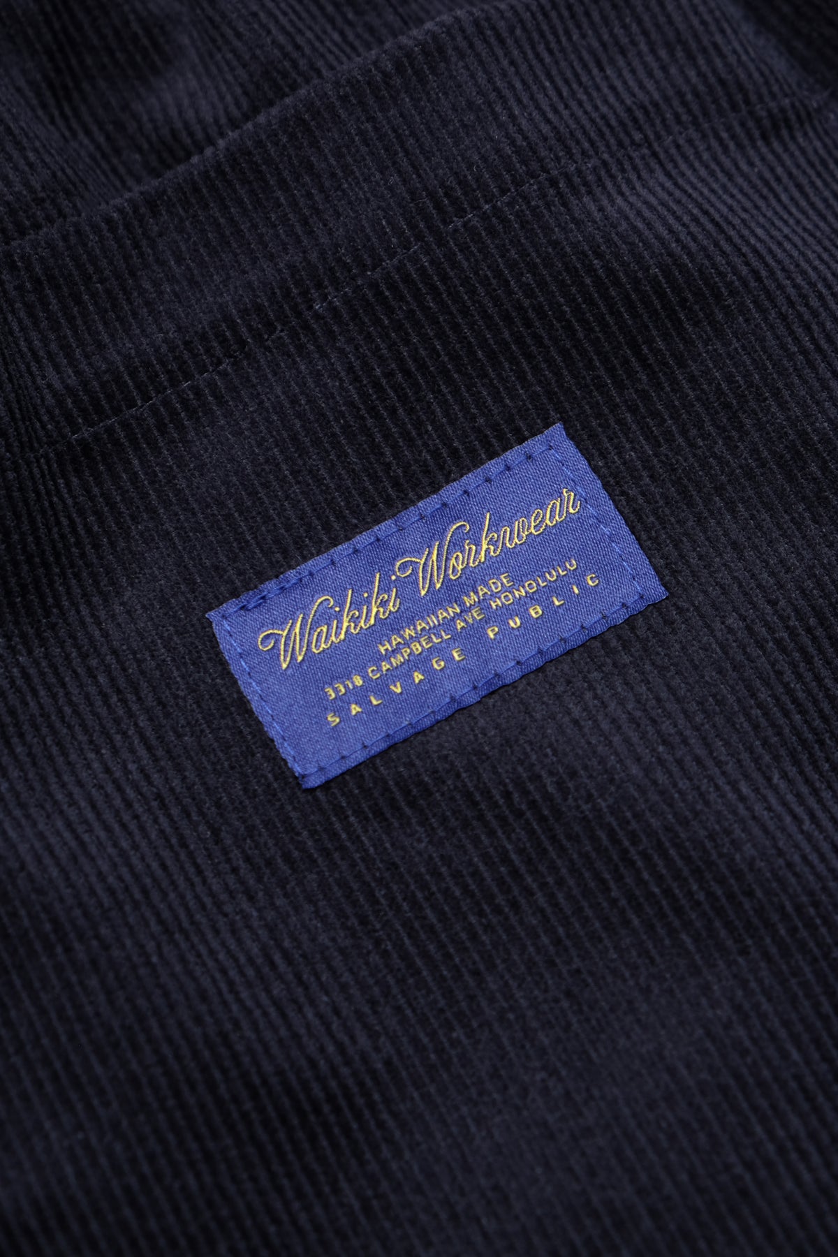Corduroy Easy Pant - Navy
