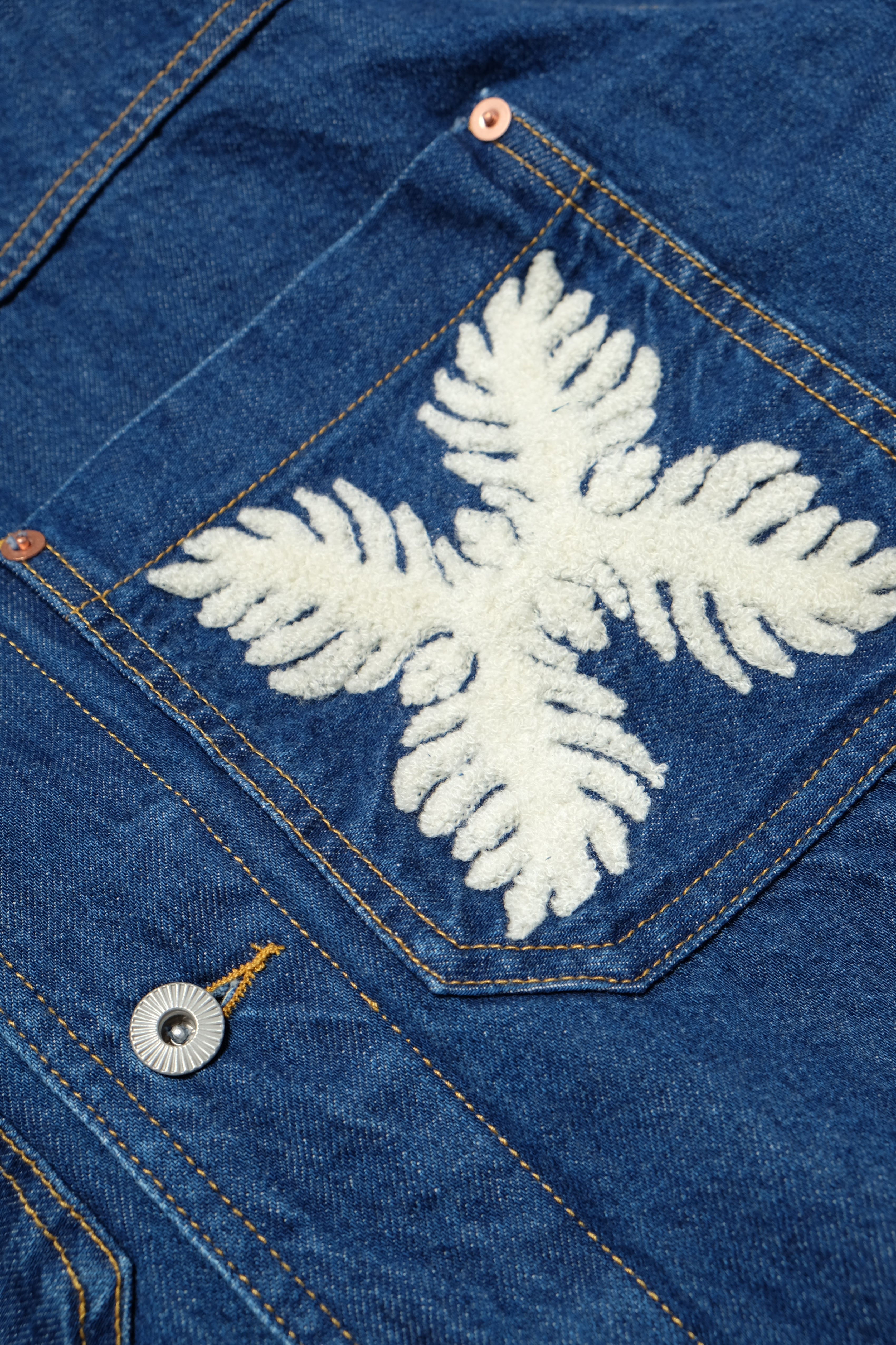 Lulu Denim Jacket - Classic Blue Indigo