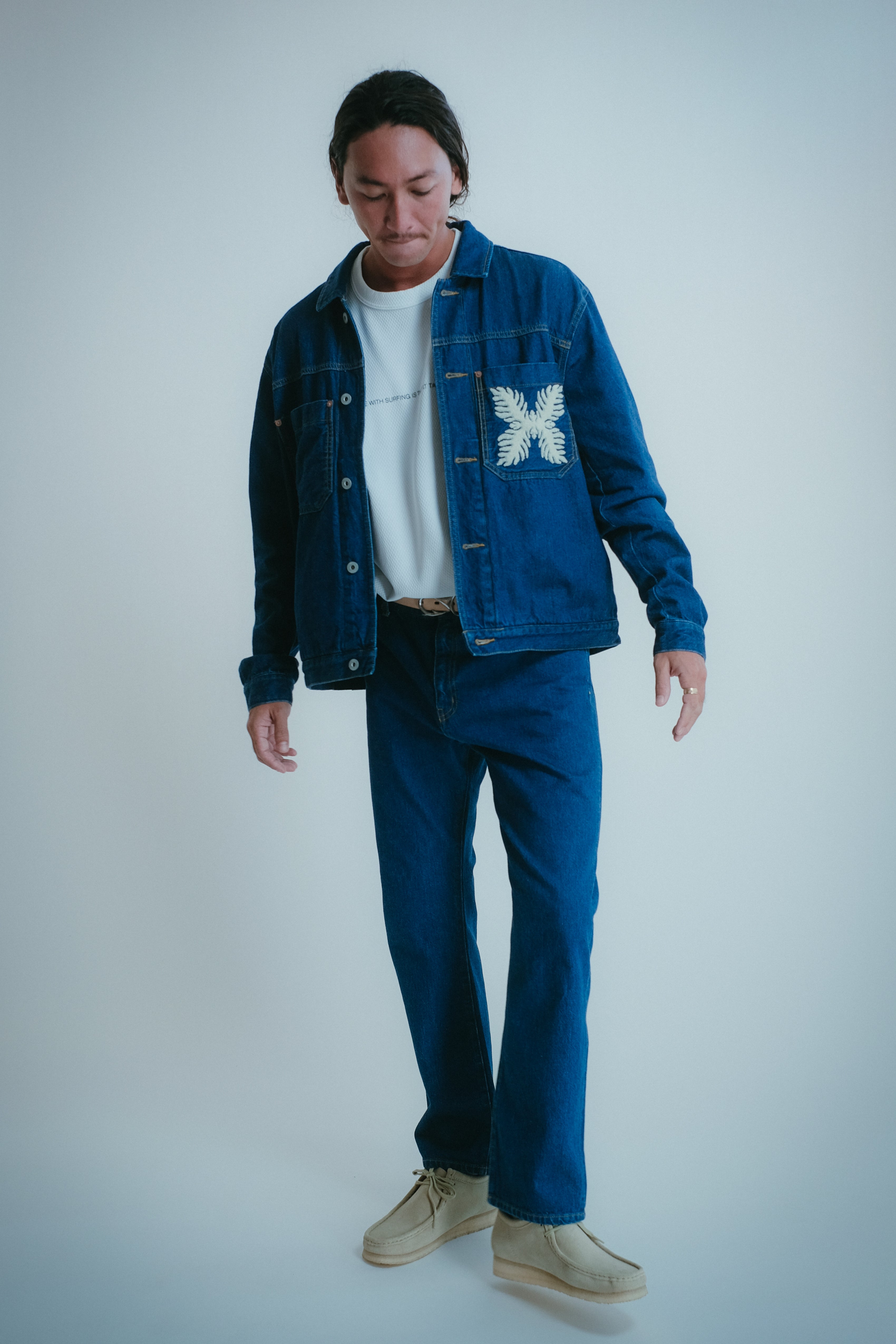 Lulu Denim Jacket - Classic Blue Indigo