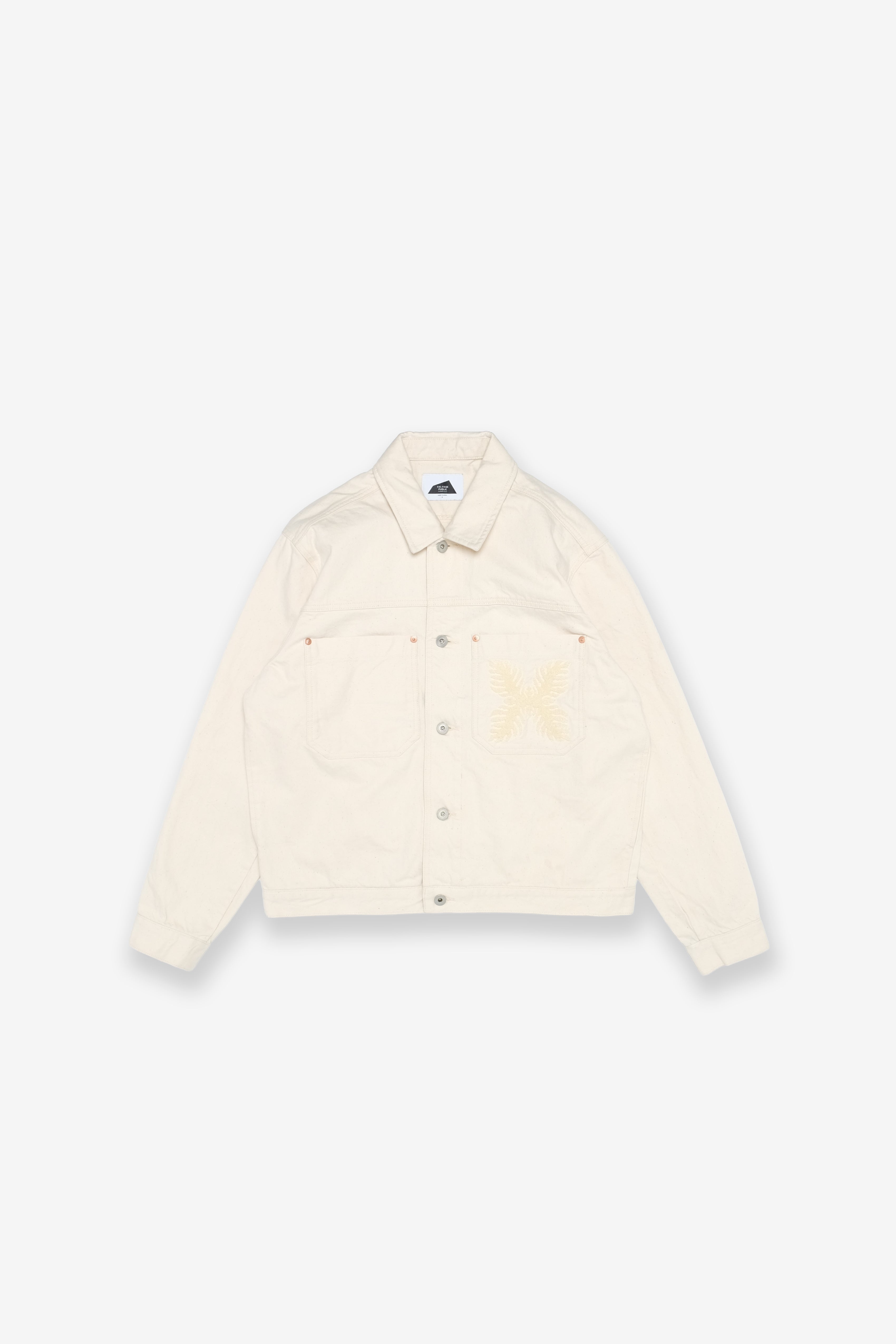Lulu Denim Jacket - Off White